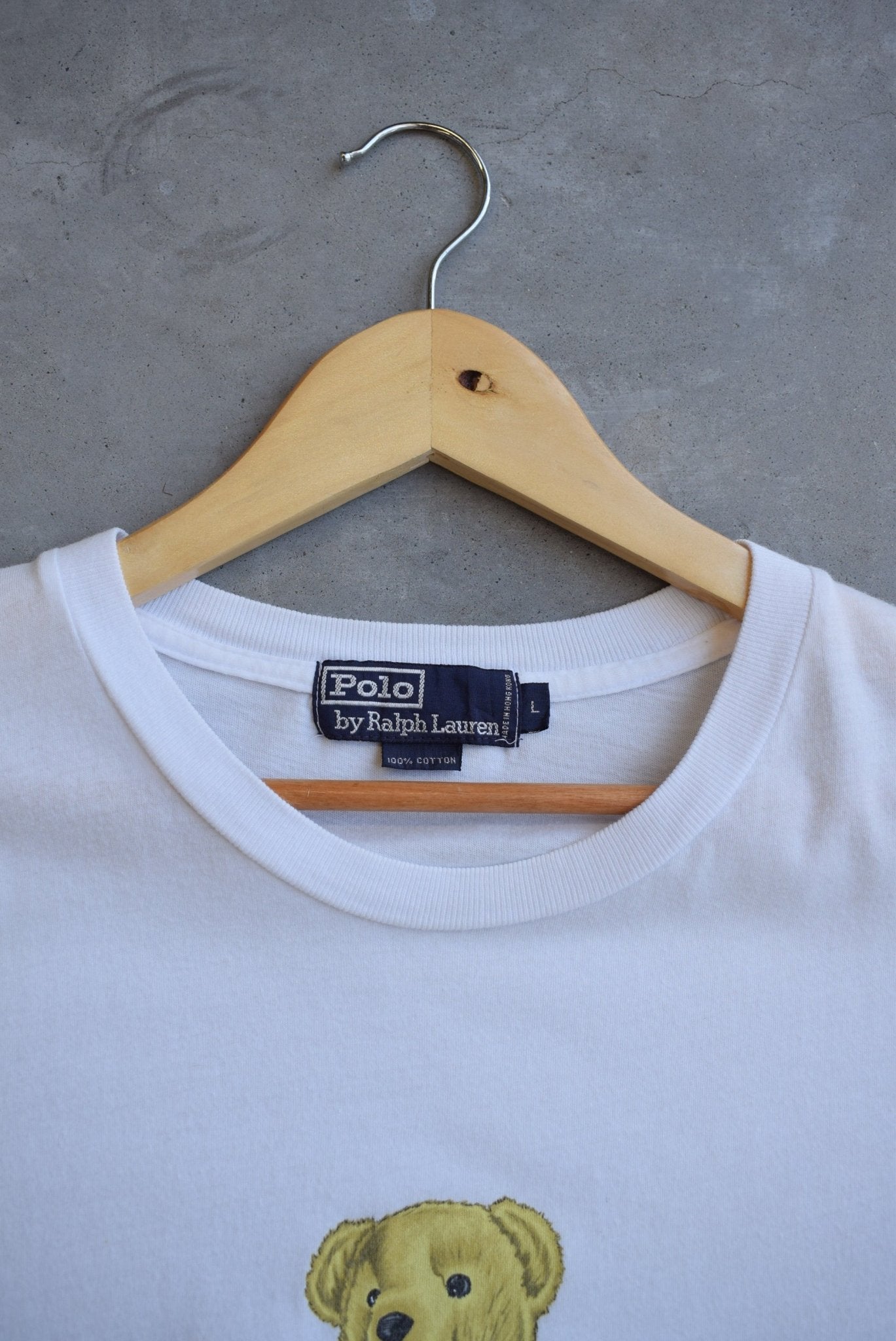 Polo Bear Ralph Lauren Tee — 1990s (L) - Retrospective Store