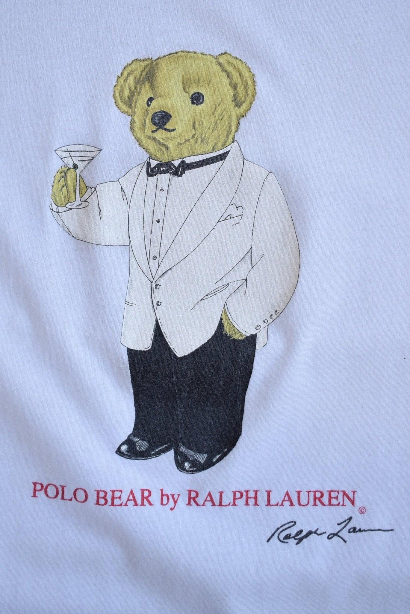 Polo Bear Ralph Lauren Tee — 1990s (L) - Retrospective Store