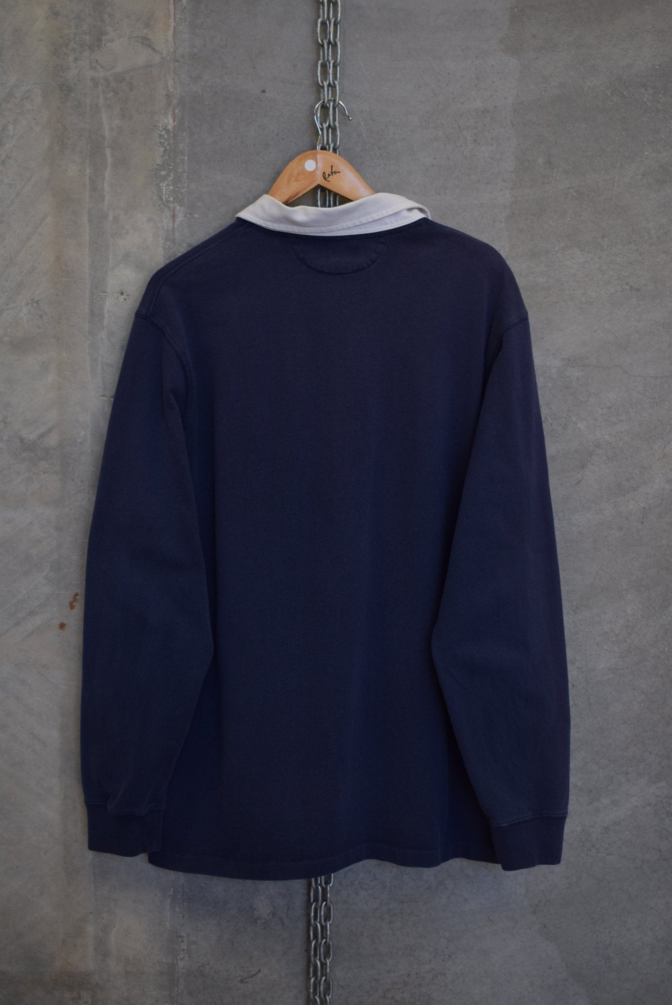 Polo Ralph Lauren Classic Logo Embroidered Rugby Polo — 2000s (XL/XXL) - Retrospective Store