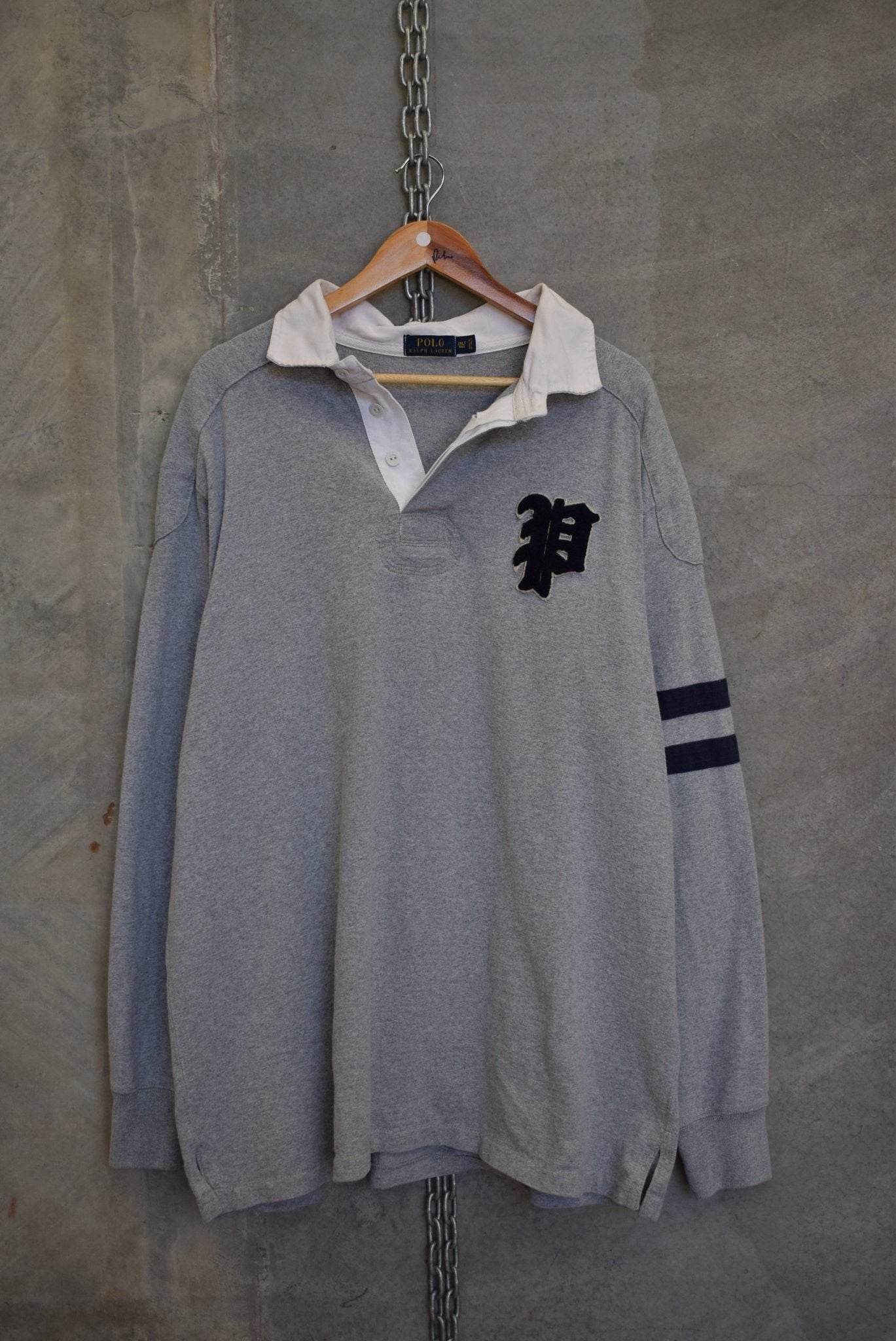 Polo Ralph Lauren Embroidered Rugby Polo — 2000s (XXL) - Retrospective Store
