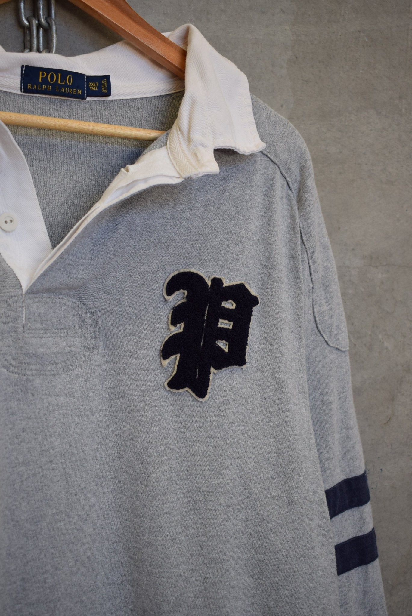 Polo Ralph Lauren Embroidered Rugby Polo — 2000s (XXL) - Retrospective Store
