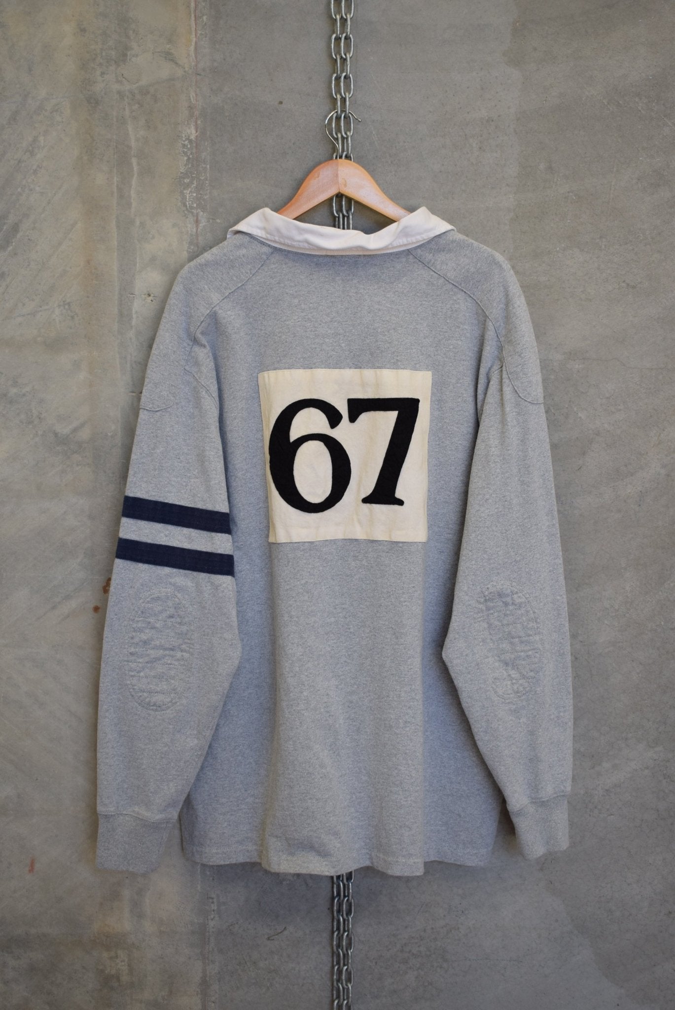 Polo Ralph Lauren Embroidered Rugby Polo — 2000s (XXL) - Retrospective Store