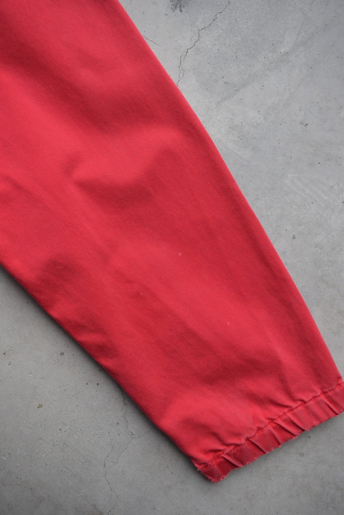 Polo Ralph Lauren Red Embroidered Logo Harrington Jacket — 1990s (XL) - Retrospective Store