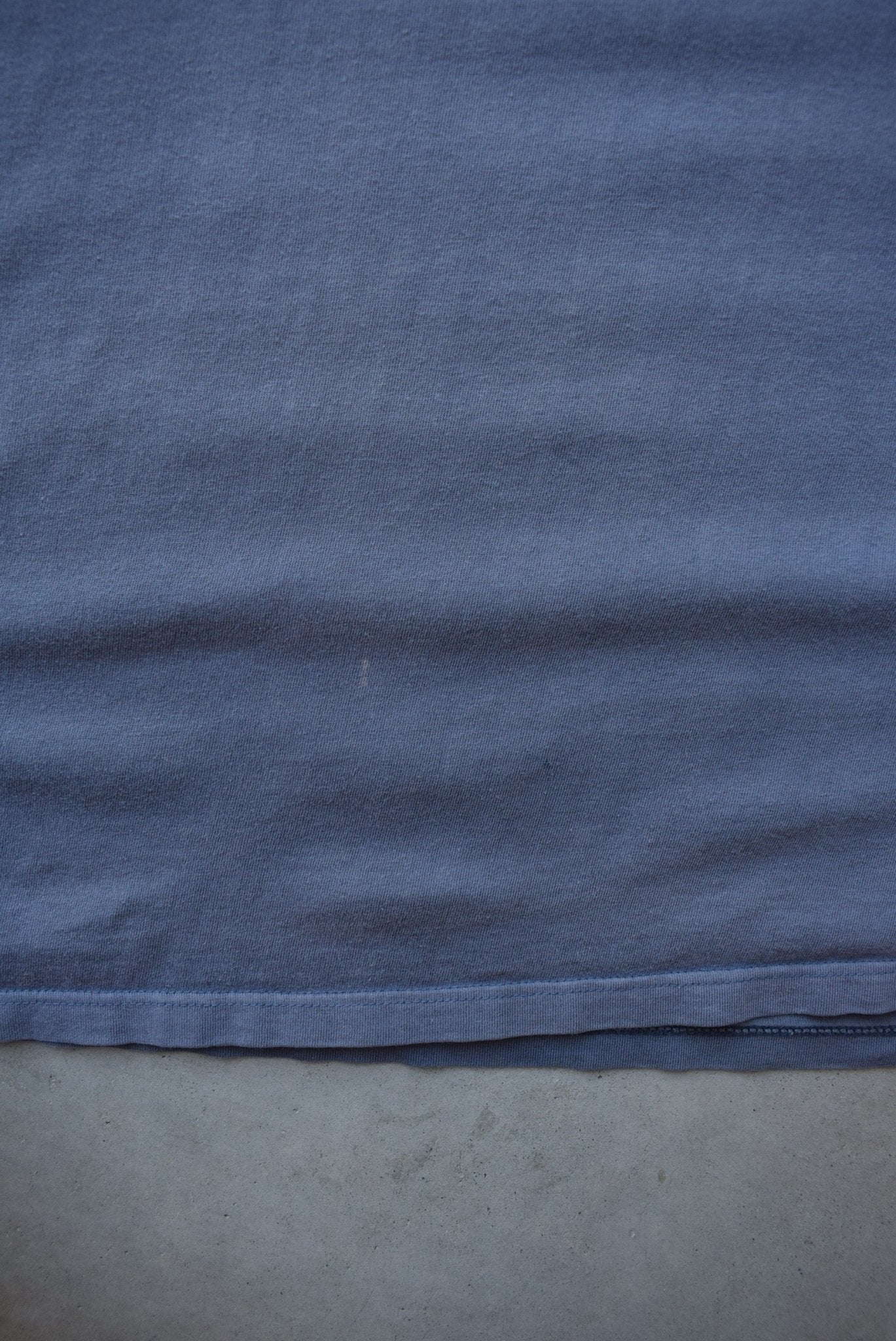 Quiksilver Blue Graphic Tee — 1990s (L/XL) - Retrospective Store