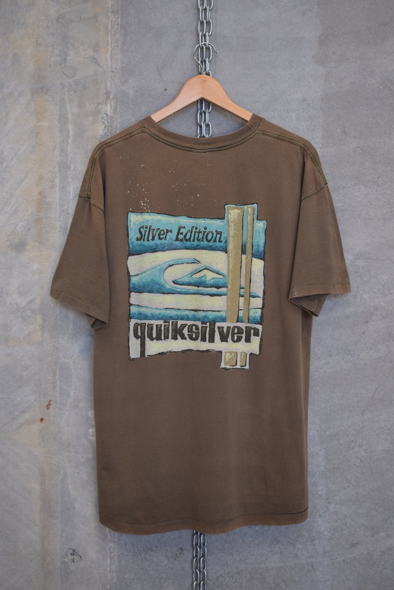 Quiksilver Silver Edition Tee — 1990s (XL) - Retrospective Store