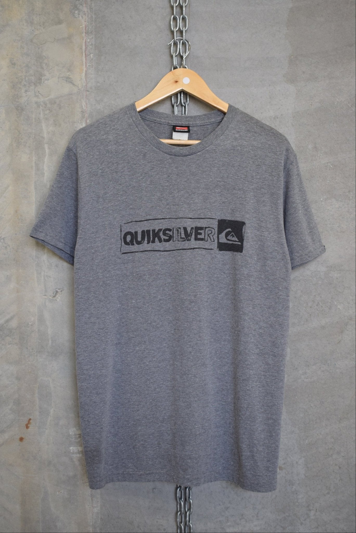 Quiksilver Spellout Tee — 2000s (M) - Retrospective Store