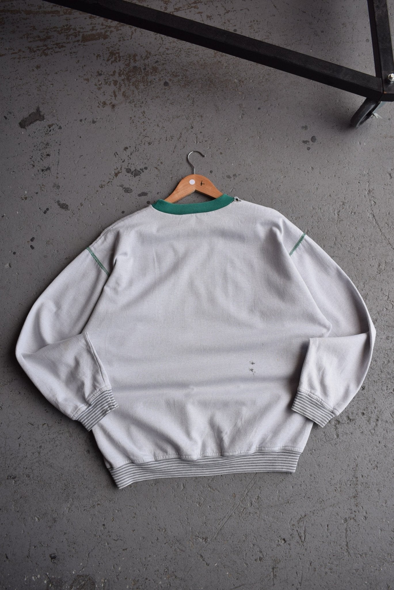 *Rare* Vintage 80s Adidas 'Natural Grey' Crewneck (L) - Retrospective Store