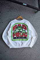 *Rare* Vintage 90s Bad Frog Beer Graphic Crewneck (M) - Retrospective Store