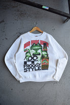 *Rare* Vintage 90s Bad Frog Beer Graphic Crewneck (M) - Retrospective Store