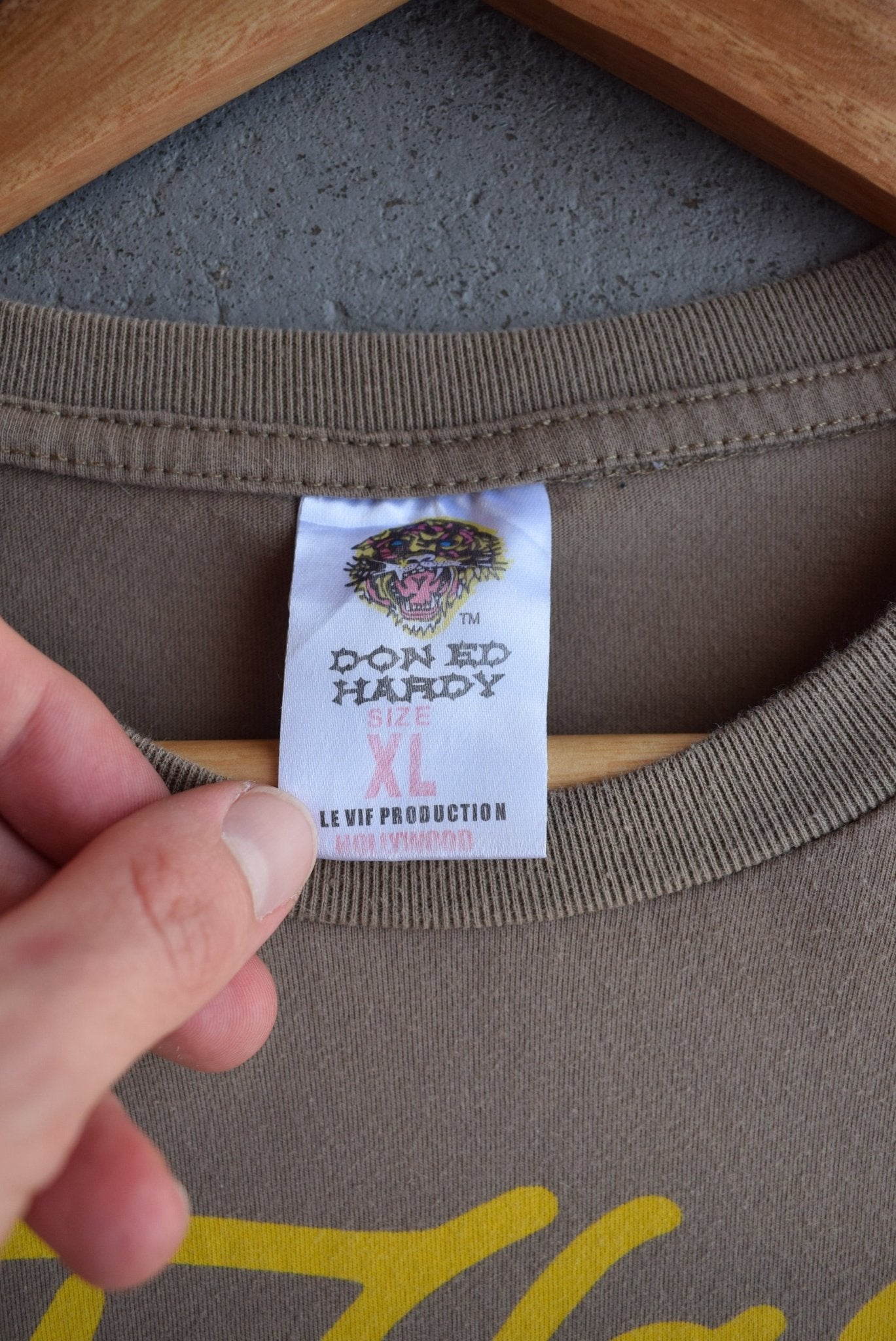 *Rare* Vintage Ed Hardy Graphic Long Sleeve Tee (M/L) - Retrospective Store