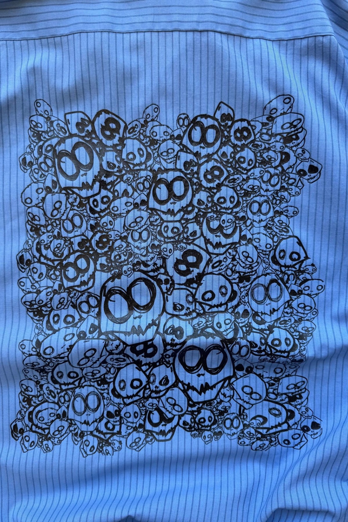 Red Kap Workwear Blue Graphic Shirt — 1990s (XL) - Retrospective Store
