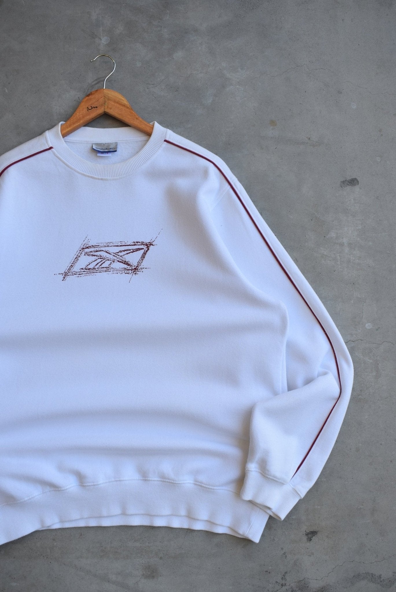 Reebok Classic Logo Crewneck — 2000s (L/XL) - Retrospective Store