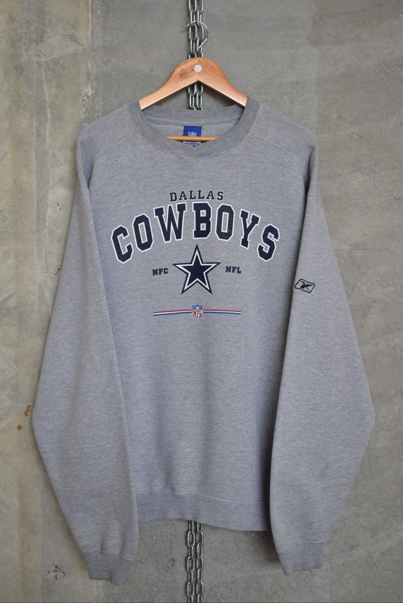 Reebok x NFL Dallas Cowboys Crewneck — 2000s (L/XL) - Retrospective Store