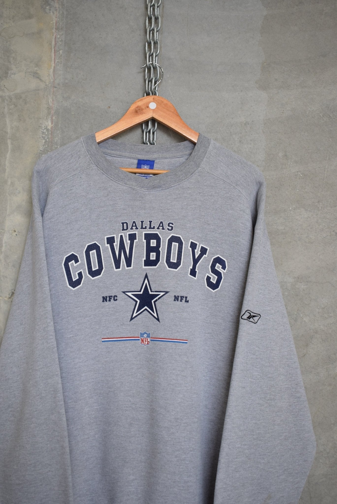 Reebok x NFL Dallas Cowboys Crewneck — 2000s (L/XL) - Retrospective Store