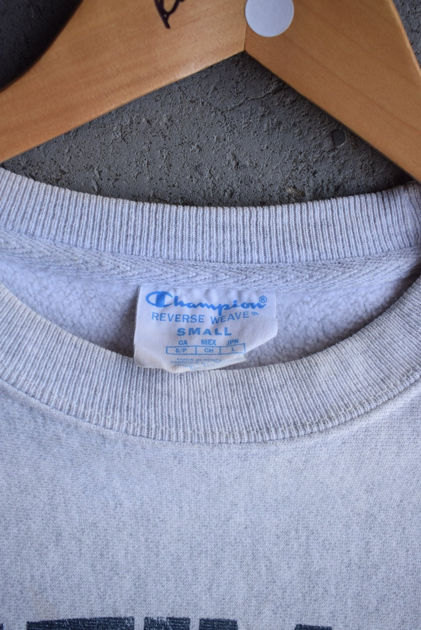 *Reverse - weave* Vintage 90s Baltimore Spellout Crewneck (S) - Retrospective Store