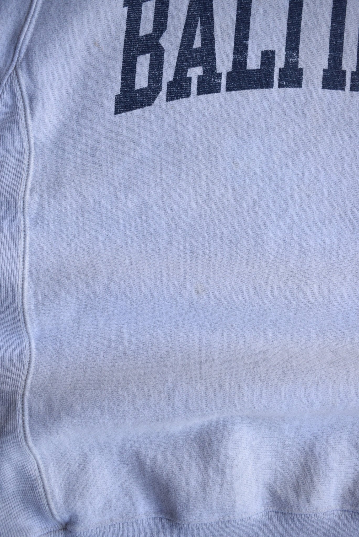 *Reverse - weave* Vintage 90s Baltimore Spellout Crewneck (S) - Retrospective Store
