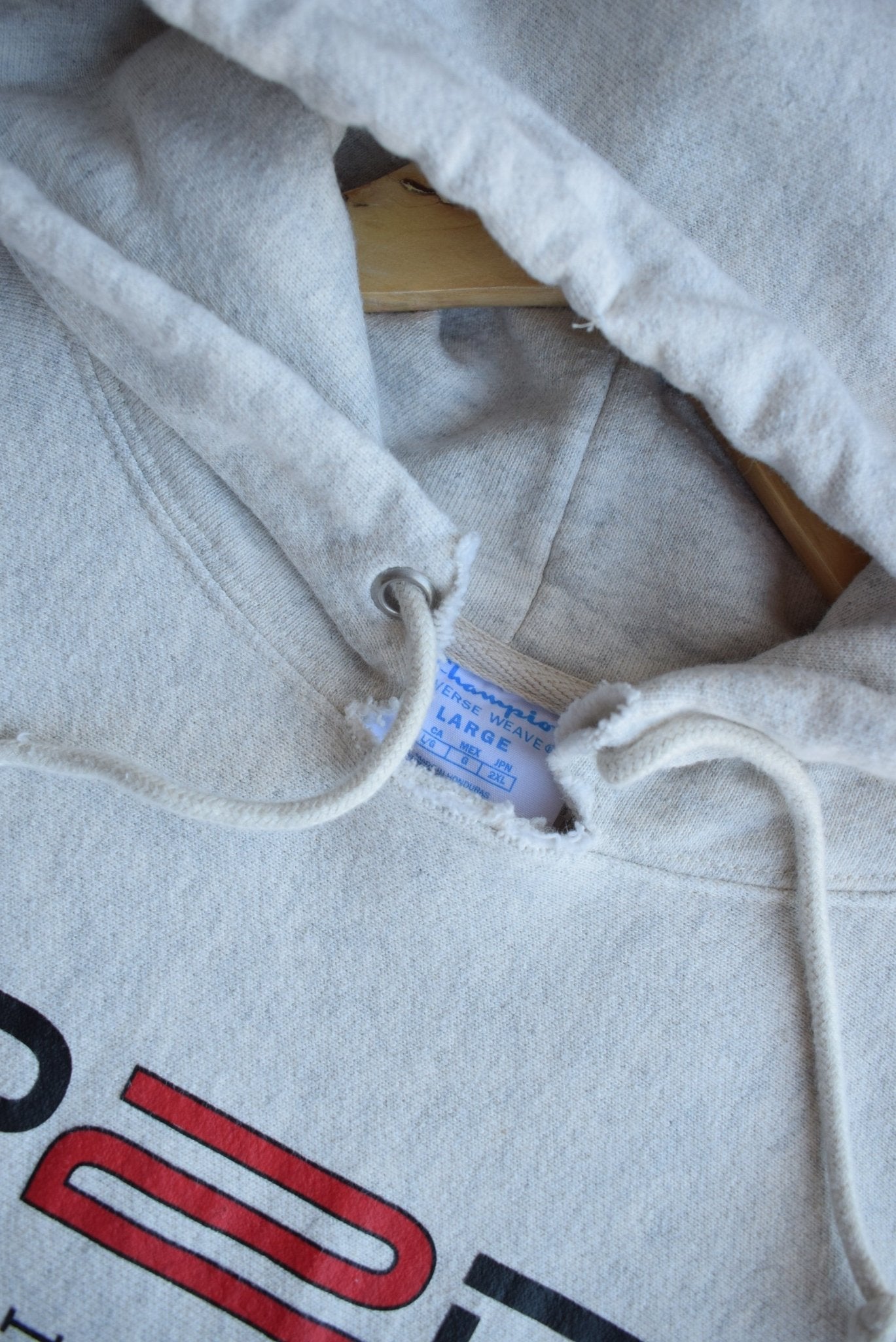 *Reverse - weave* Vintage 90s Champion x Pitch 2 Pitch Hoodie (L) - Retrospective Store