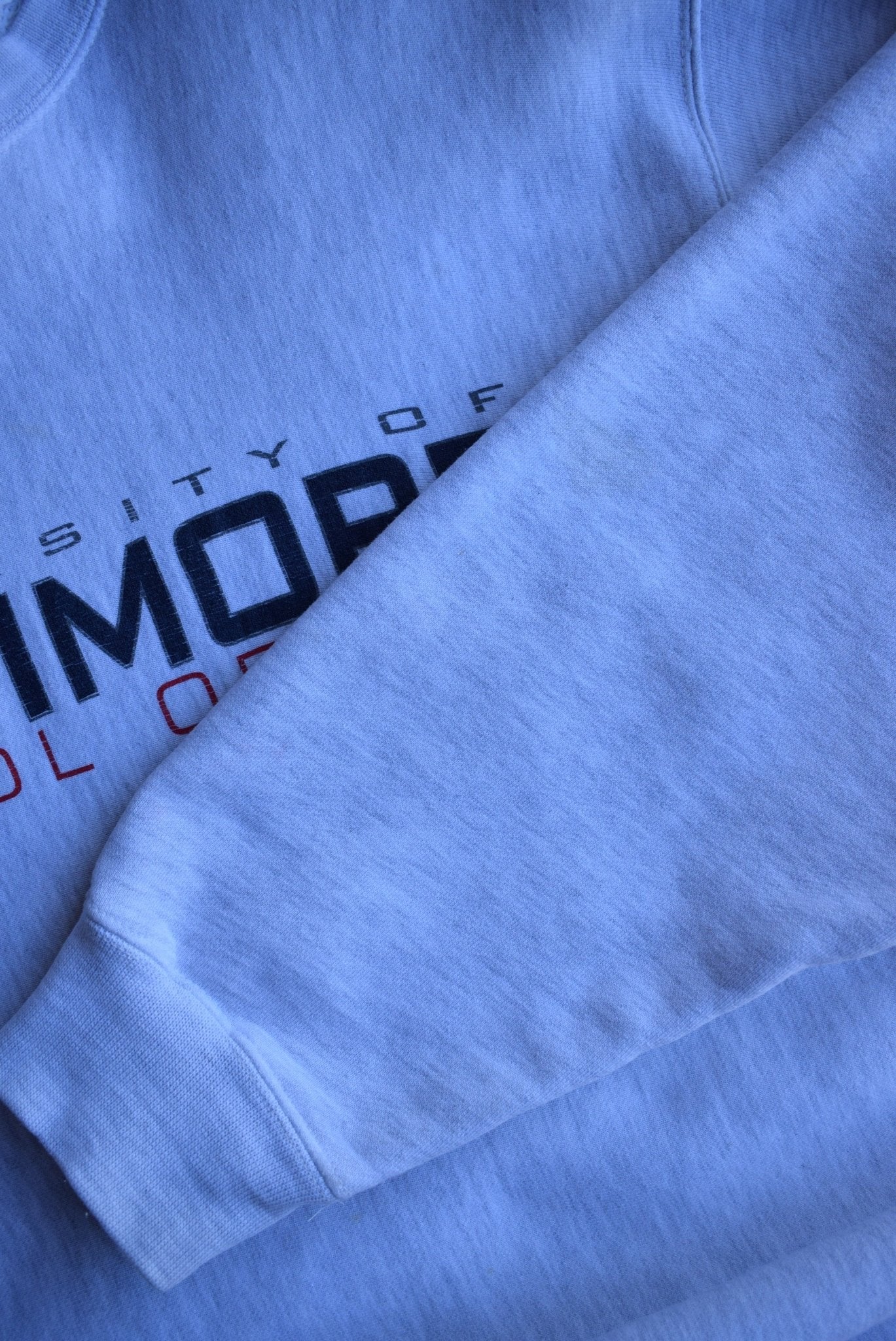 *Reverse - weave* Vintage Jansport x University of Baltimore Crewneck (M) - Retrospective Store