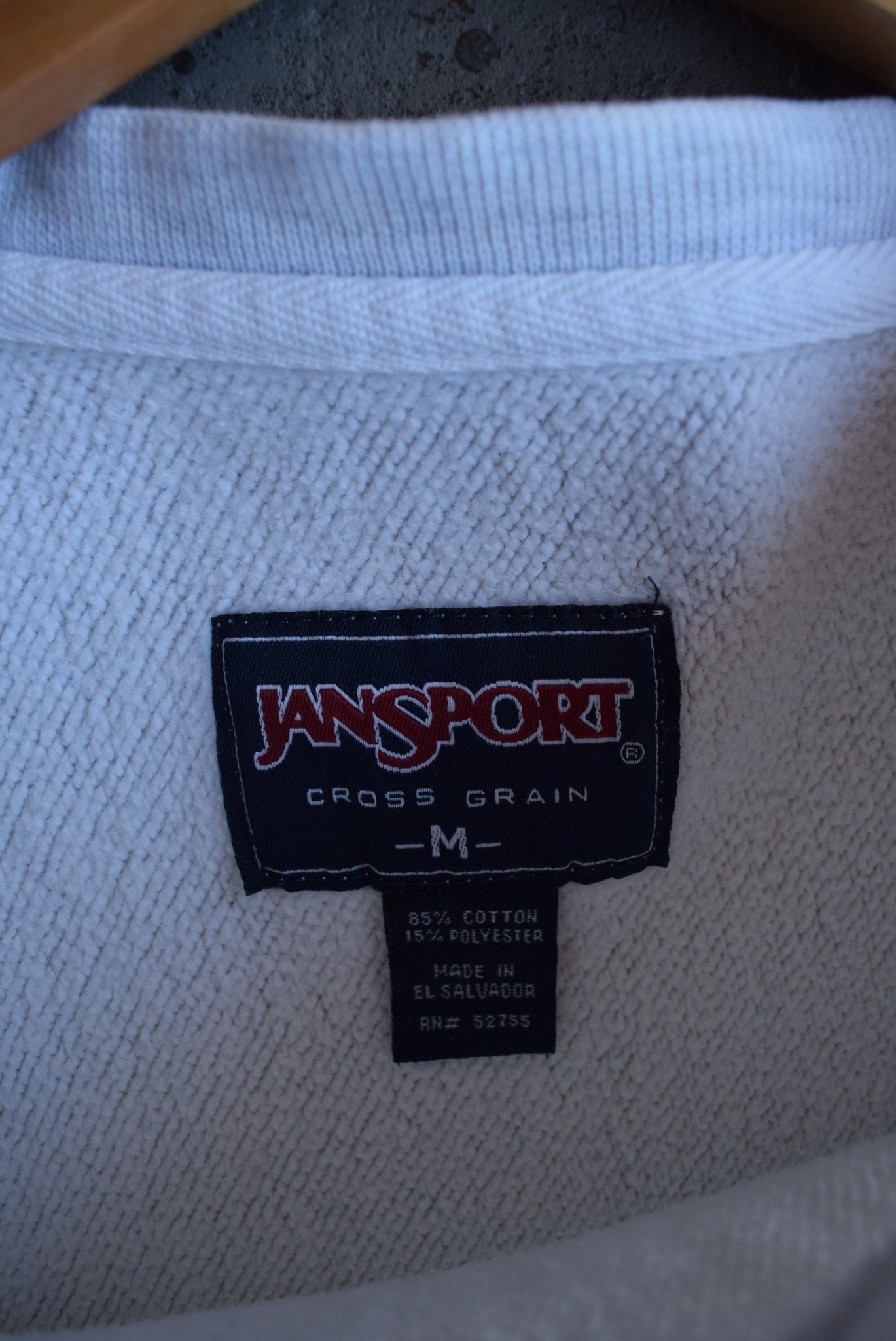 *Reverse - weave* Vintage Jansport x University of Baltimore Crewneck (M) - Retrospective Store