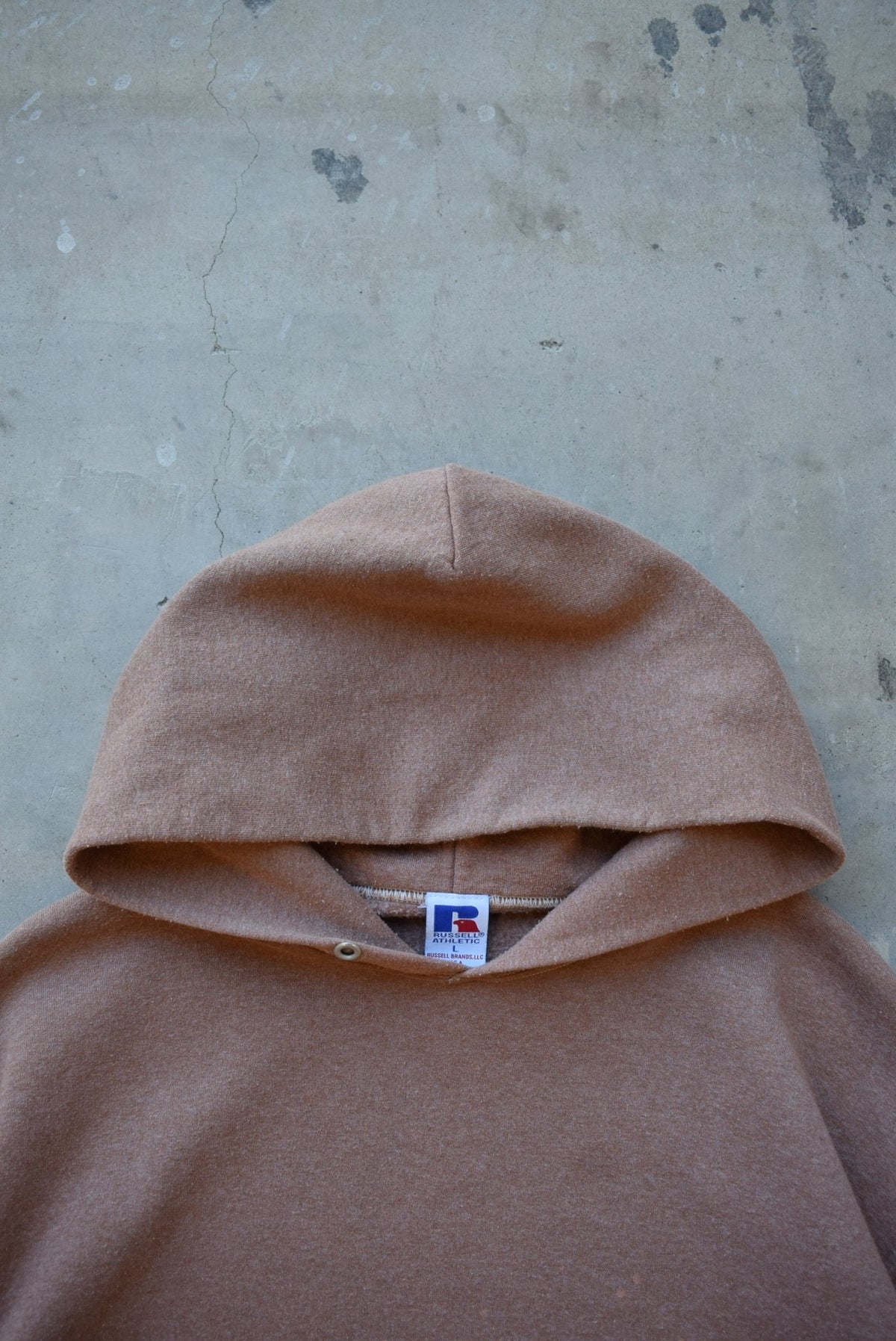 Russell Athletic Brown Hoodie — 1990s (M/L) - Retrospective Store