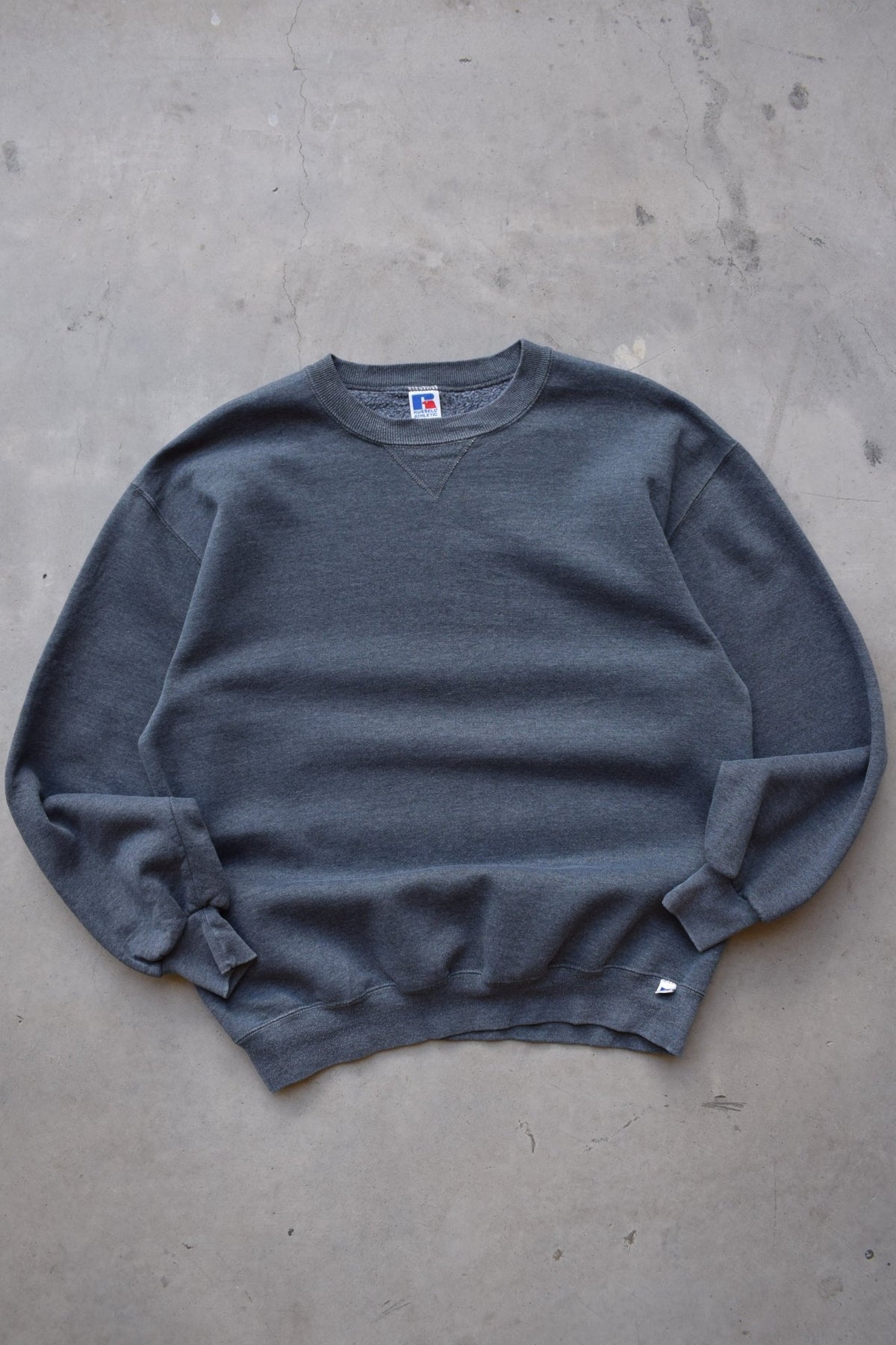 Russell Athletic Charcoal Crewneck — 1990s (L) - Retrospective Store