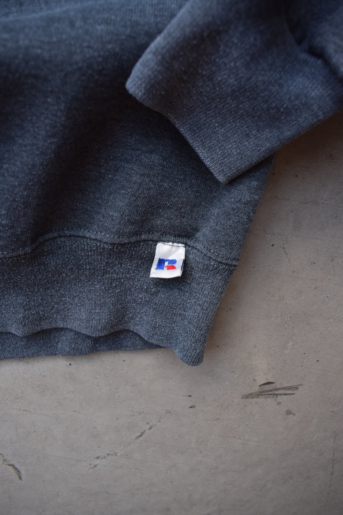 Russell Athletic Charcoal Crewneck — 1990s (L) - Retrospective Store