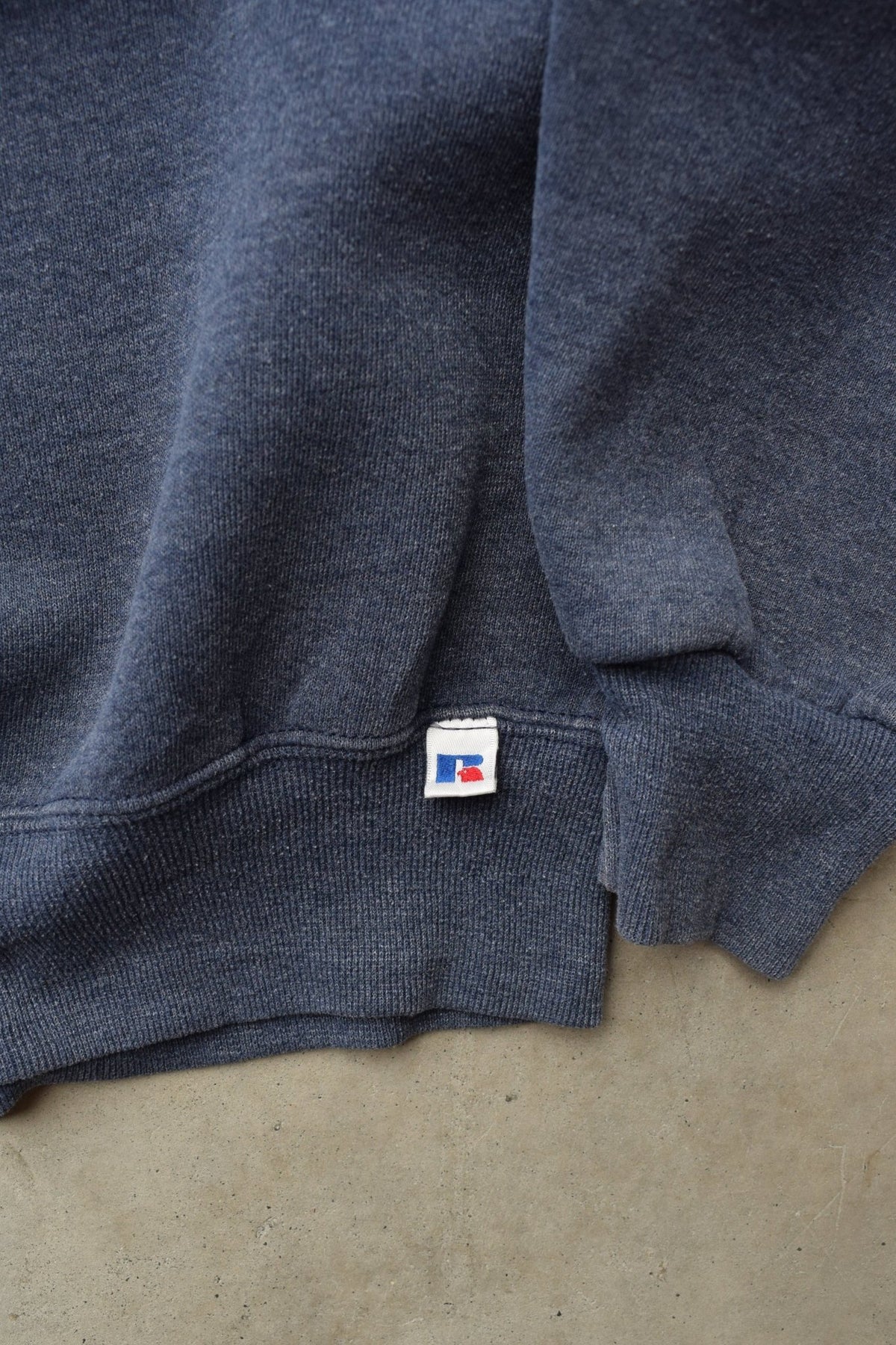 Russell Athletic Navy Crewneck — 1990s (M) - Retrospective Store