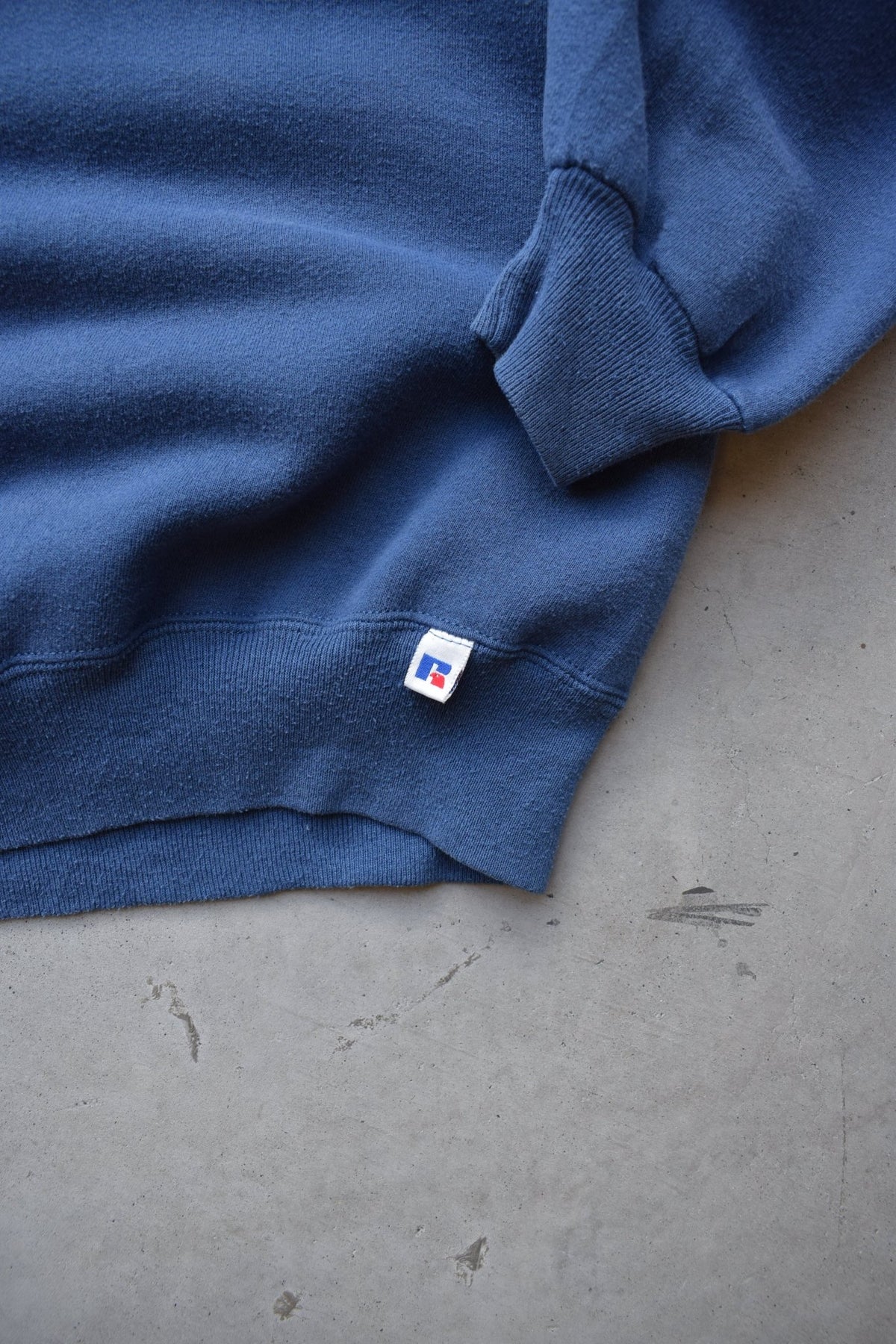 Russell Athletic Navy Crewneck — 1990s (XL) - Retrospective Store