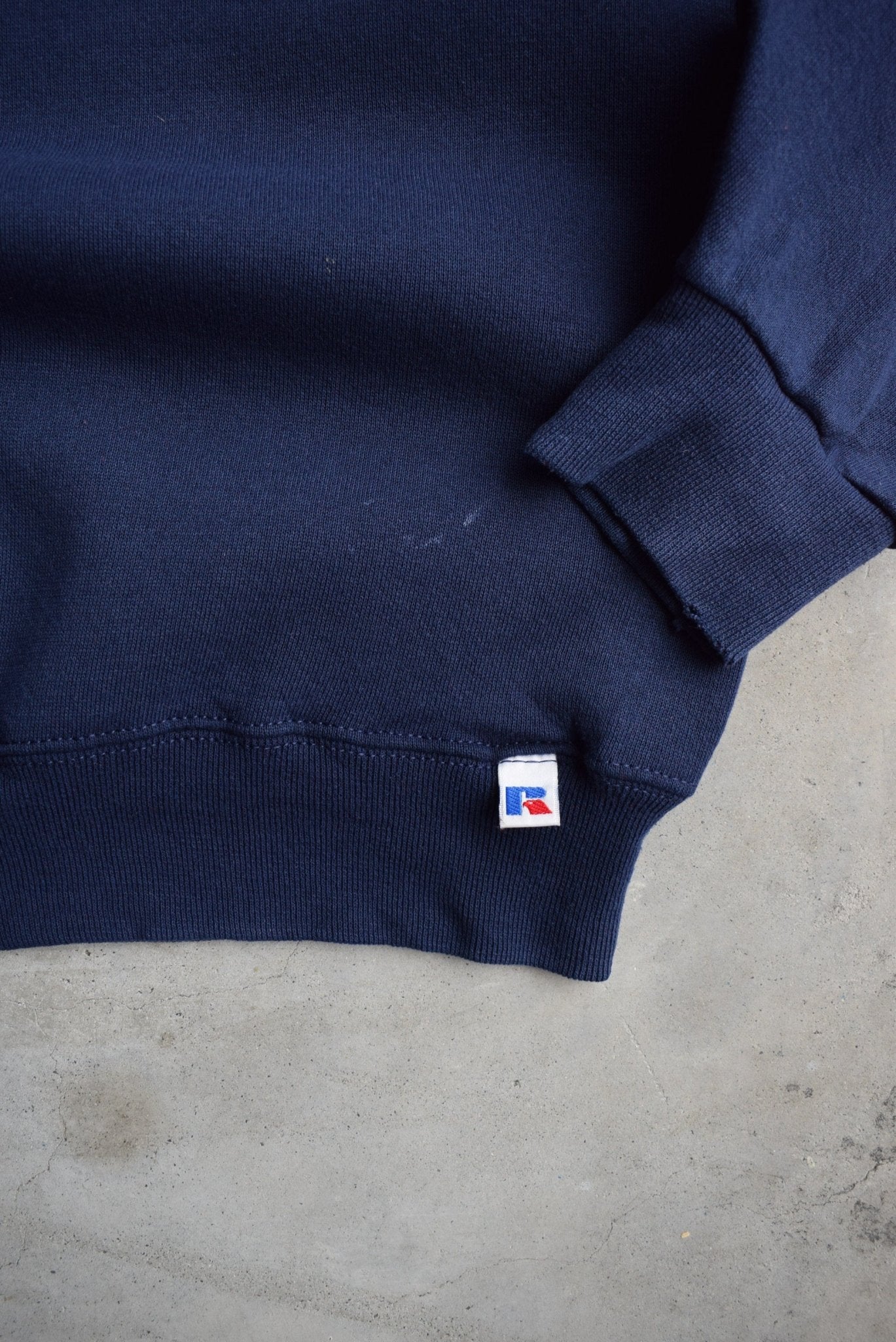 Russell Athletic Navy Crewneck — 2000s (L) - Retrospective Store