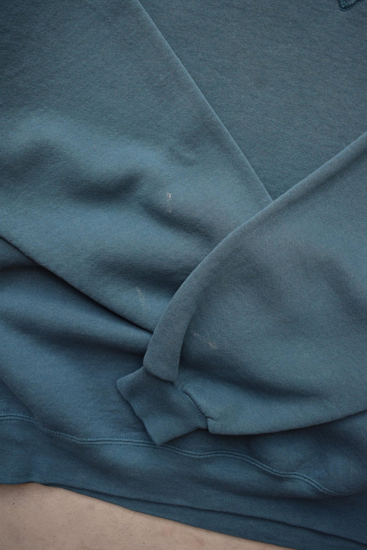Russell Athletic Teal Crewneck — 1990s (L) - Retrospective Store