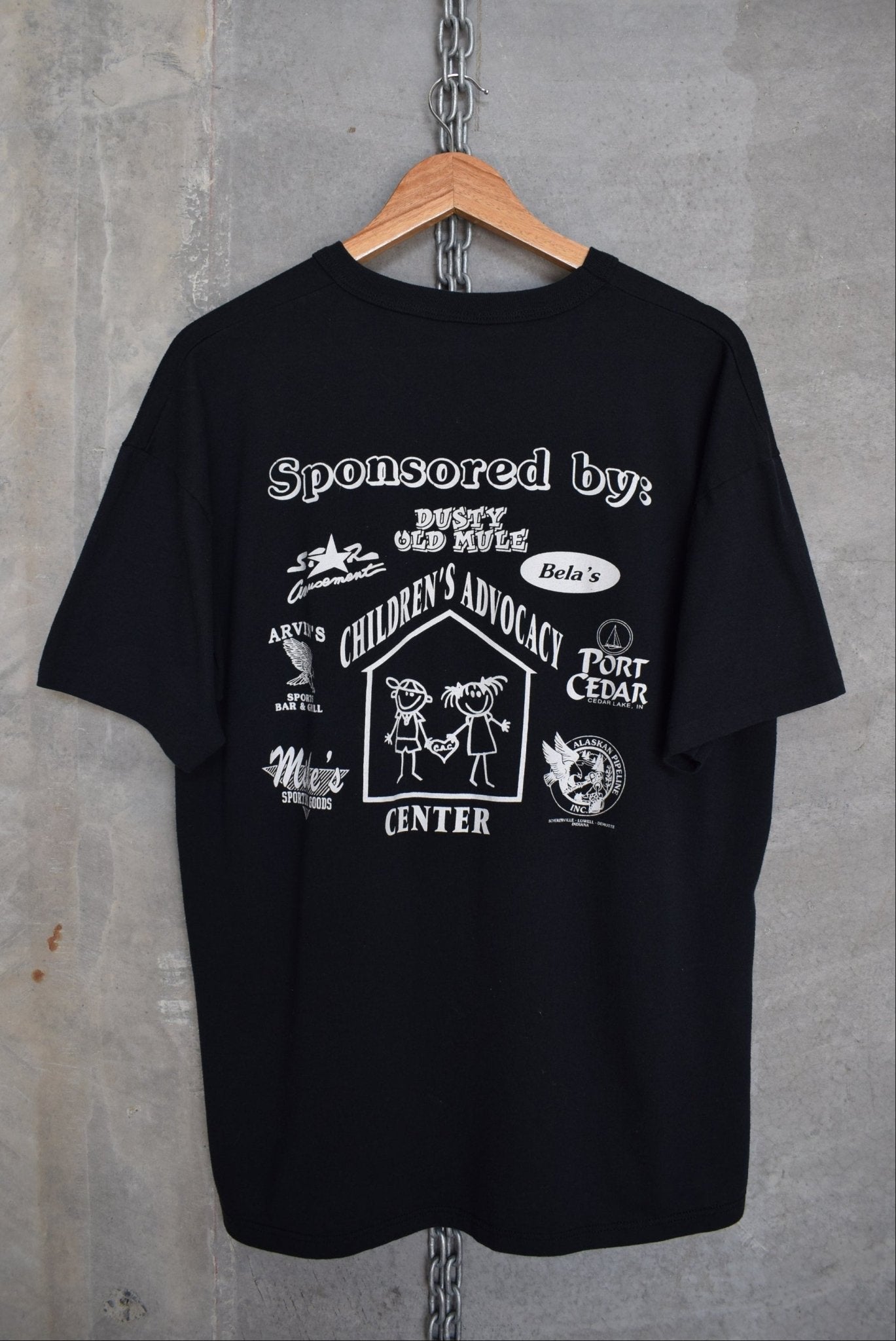 Russell Athletic x Rolling Thunder Motorcycles Tee — 1997 (L) - Retrospective Store