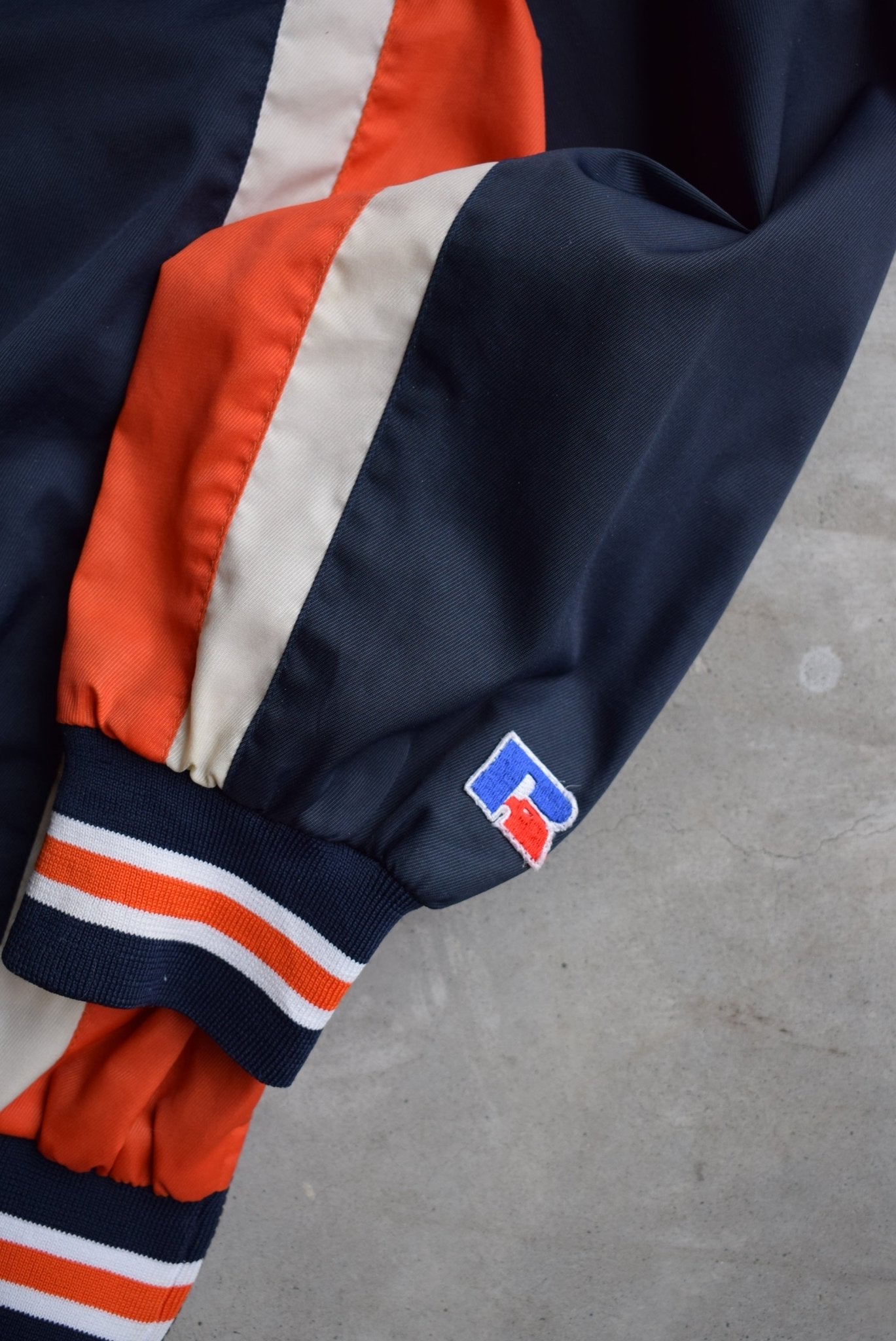 Russell Athletic x University of Virginia Embroidered Pullover Jacket — 1990s (XL/XXL) - Retrospective Store