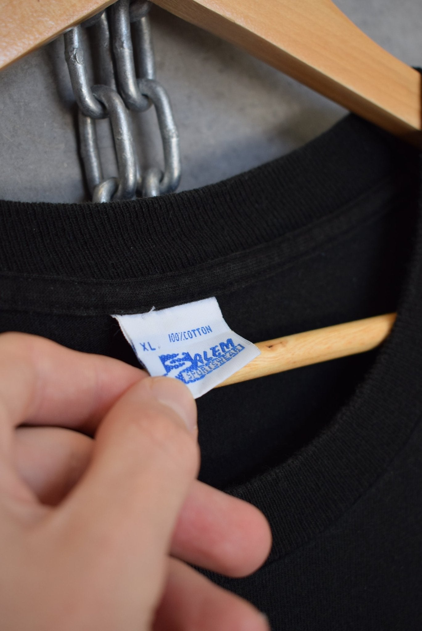 Salem x NBA Boston Celtics Larry Bird Tee — 1990s (XL) - Retrospective Store