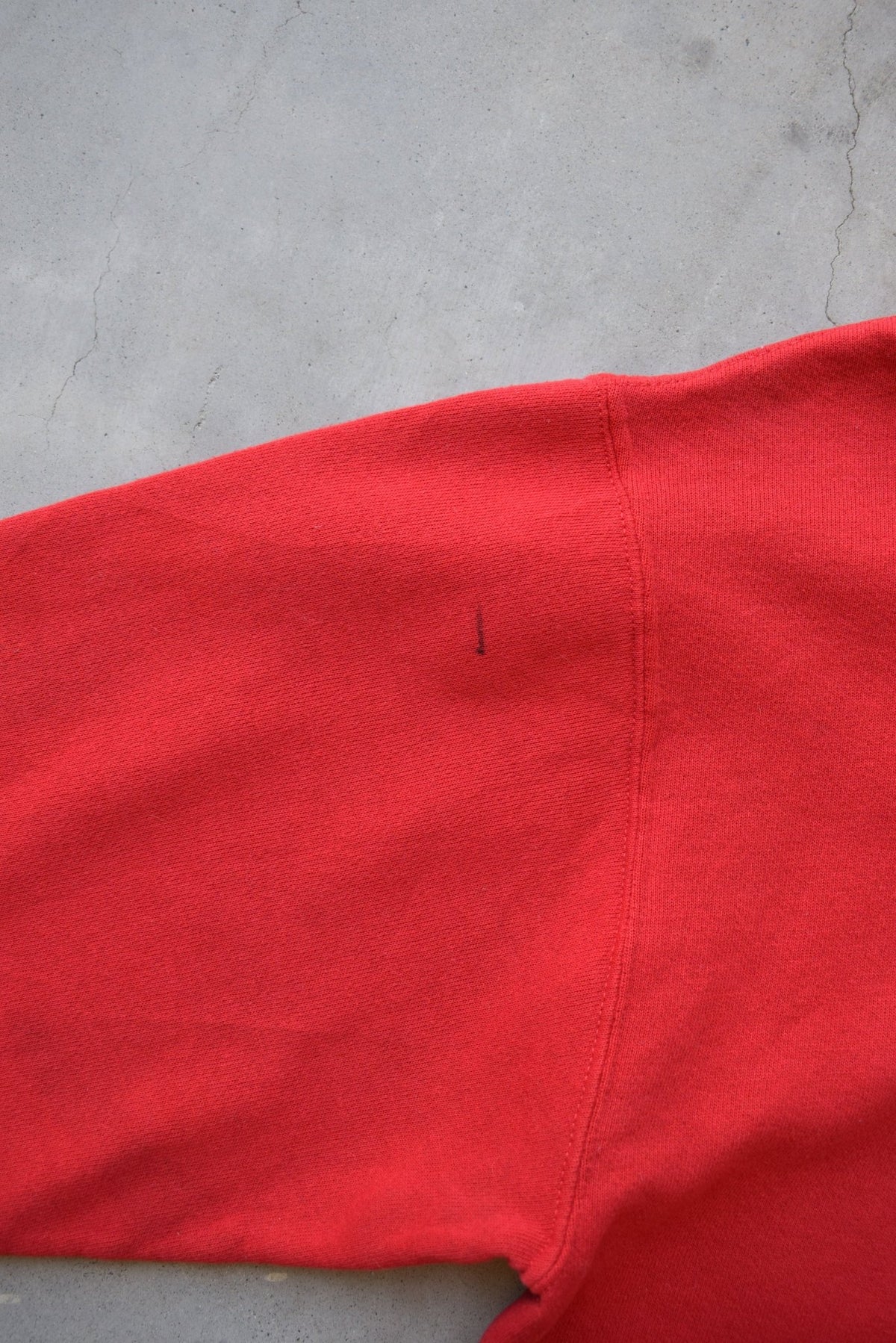 Starter x Ohio State University Red Graphic Crewneck — 1990s (M/L) - Retrospective Store