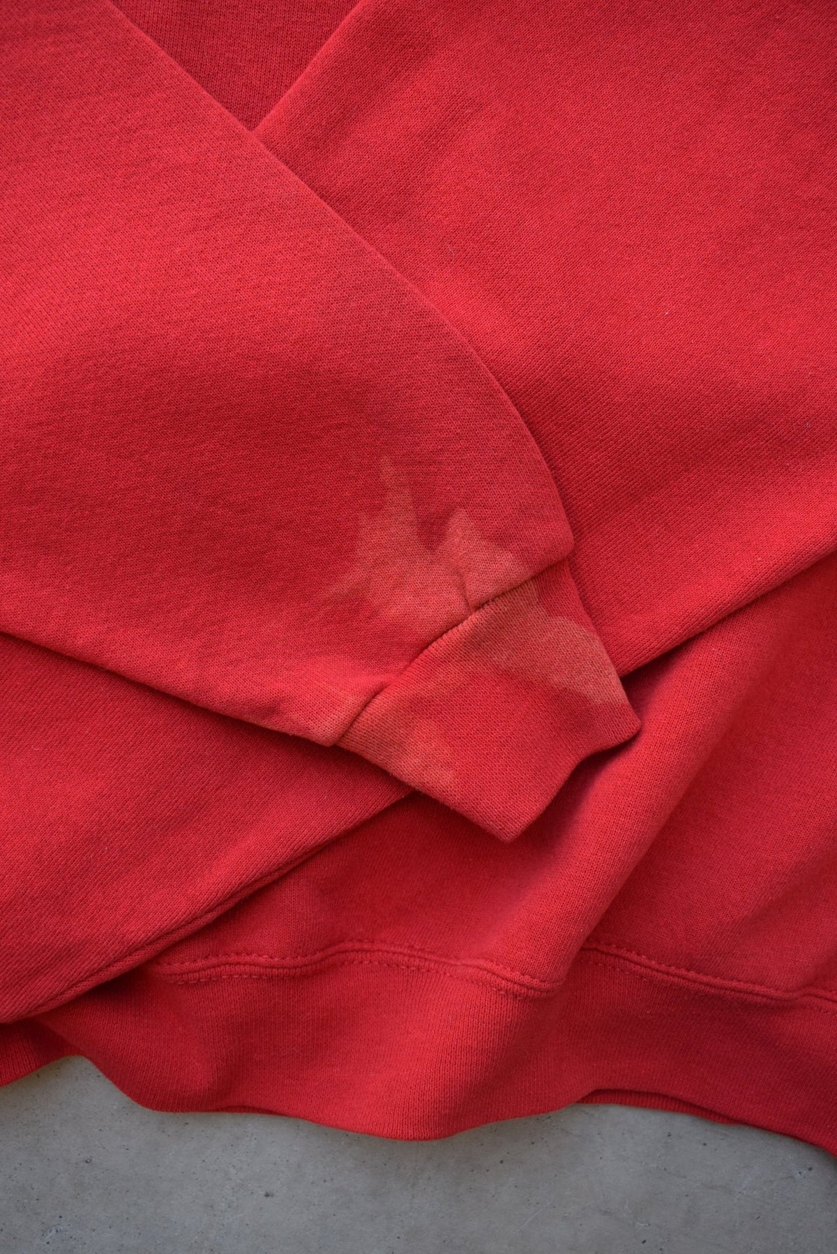 Starter x Ohio State University Red Graphic Crewneck — 1990s (M/L) - Retrospective Store