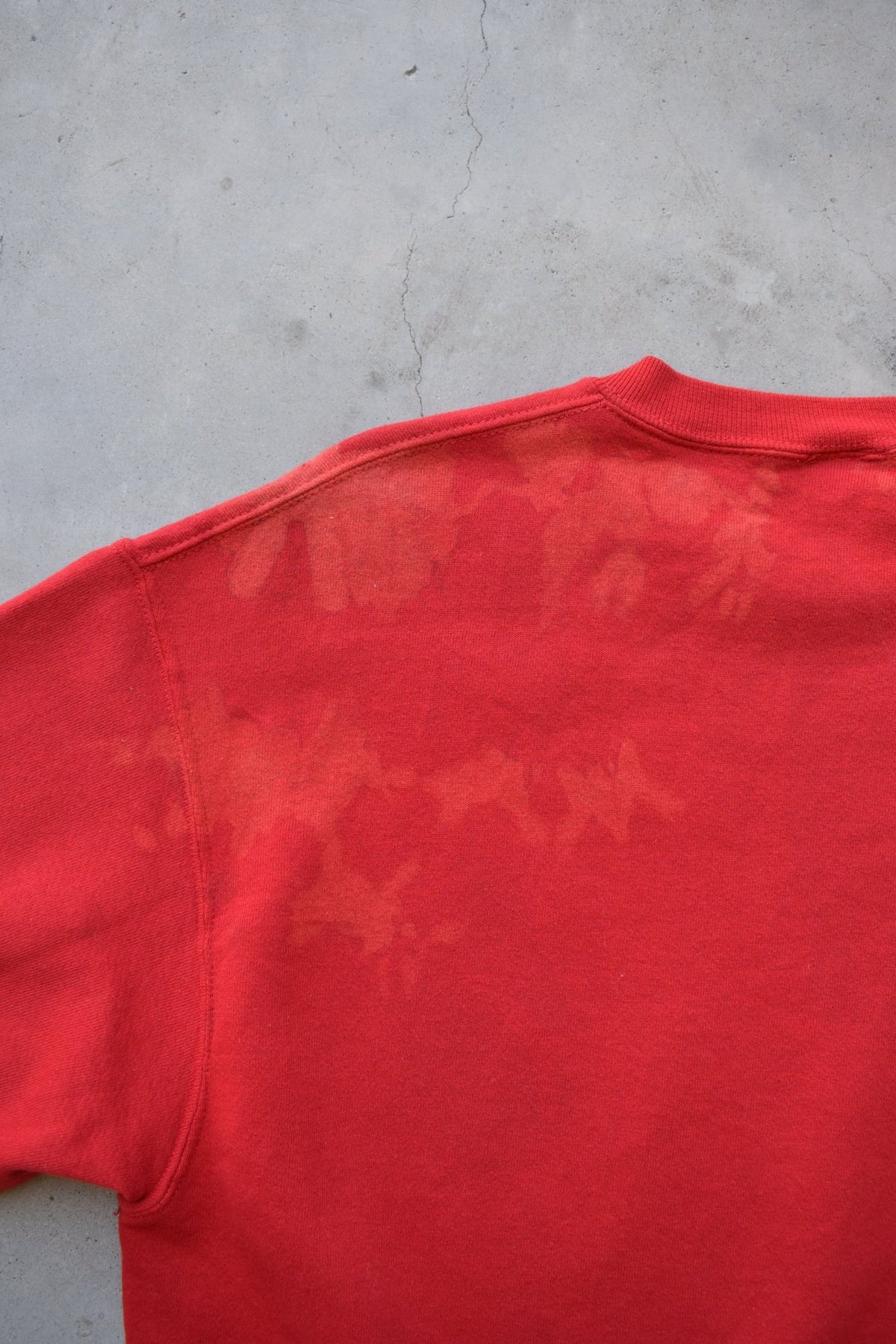 Starter x Ohio State University Red Graphic Crewneck — 1990s (M/L) - Retrospective Store