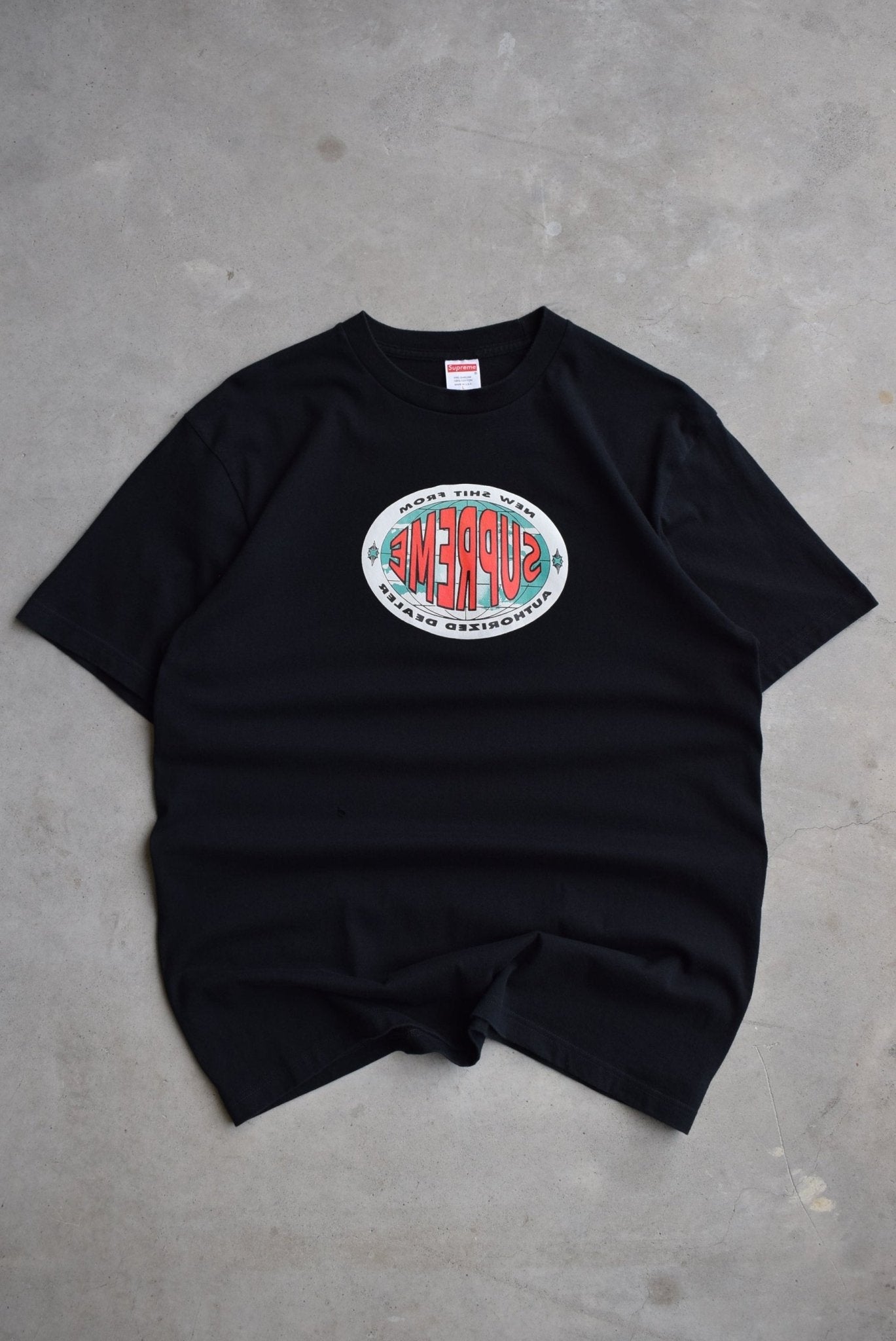 Supreme Black Graphic Tee — 2000s (L) - Retrospective Store
