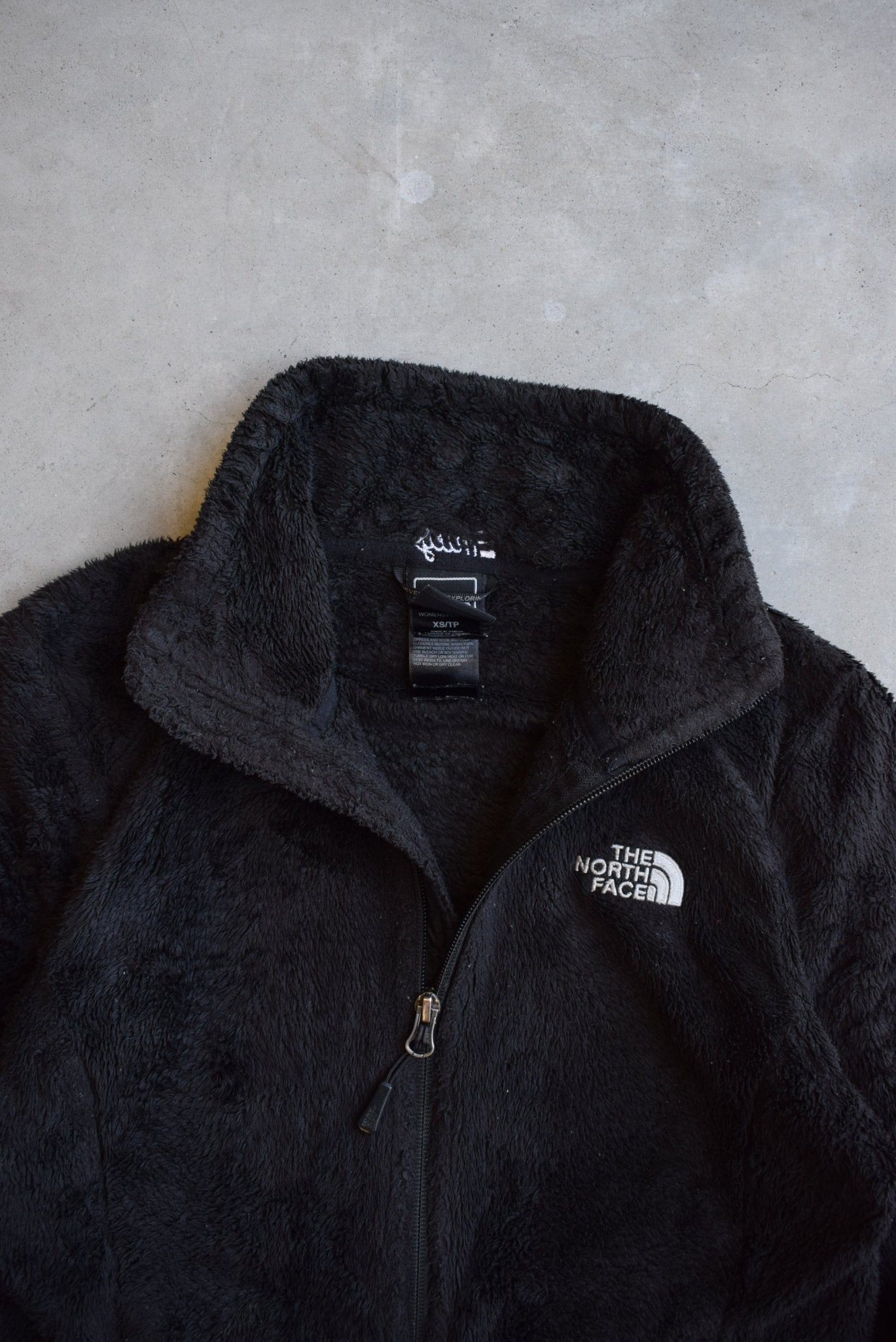 The North Face Black Embroidered Jacket —2000s (XS) - Retrospective Store