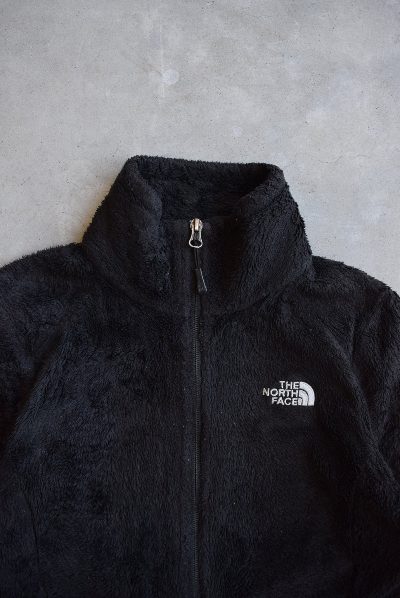 The North Face Black Embroidered Jacket —2000s (XS) - Retrospective Store