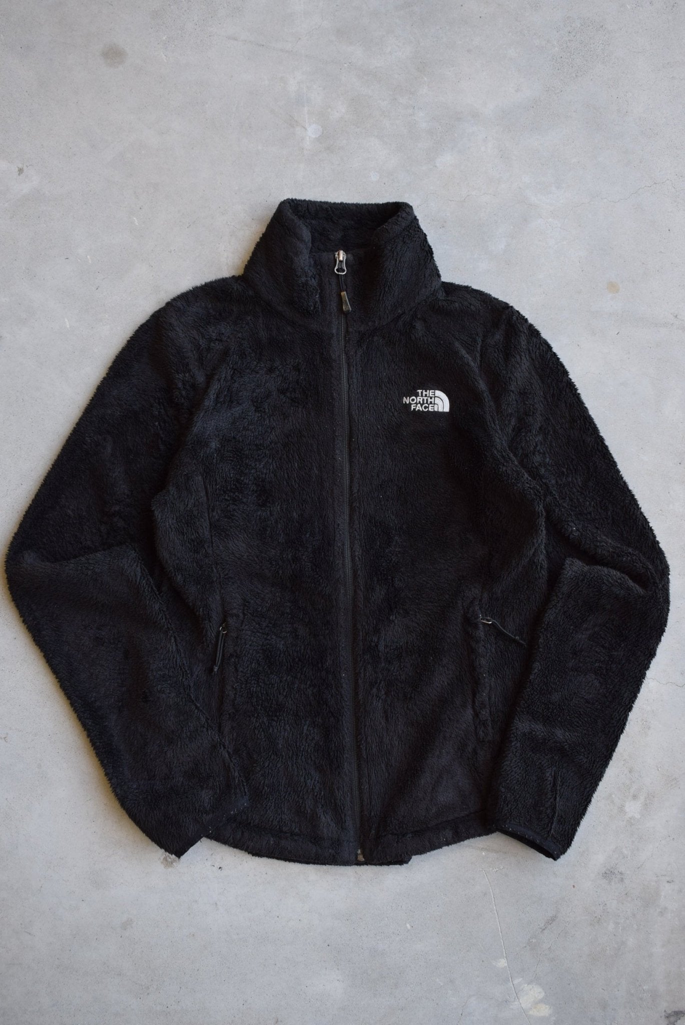 The North Face Black Embroidered Jacket —2000s (XS) - Retrospective Store