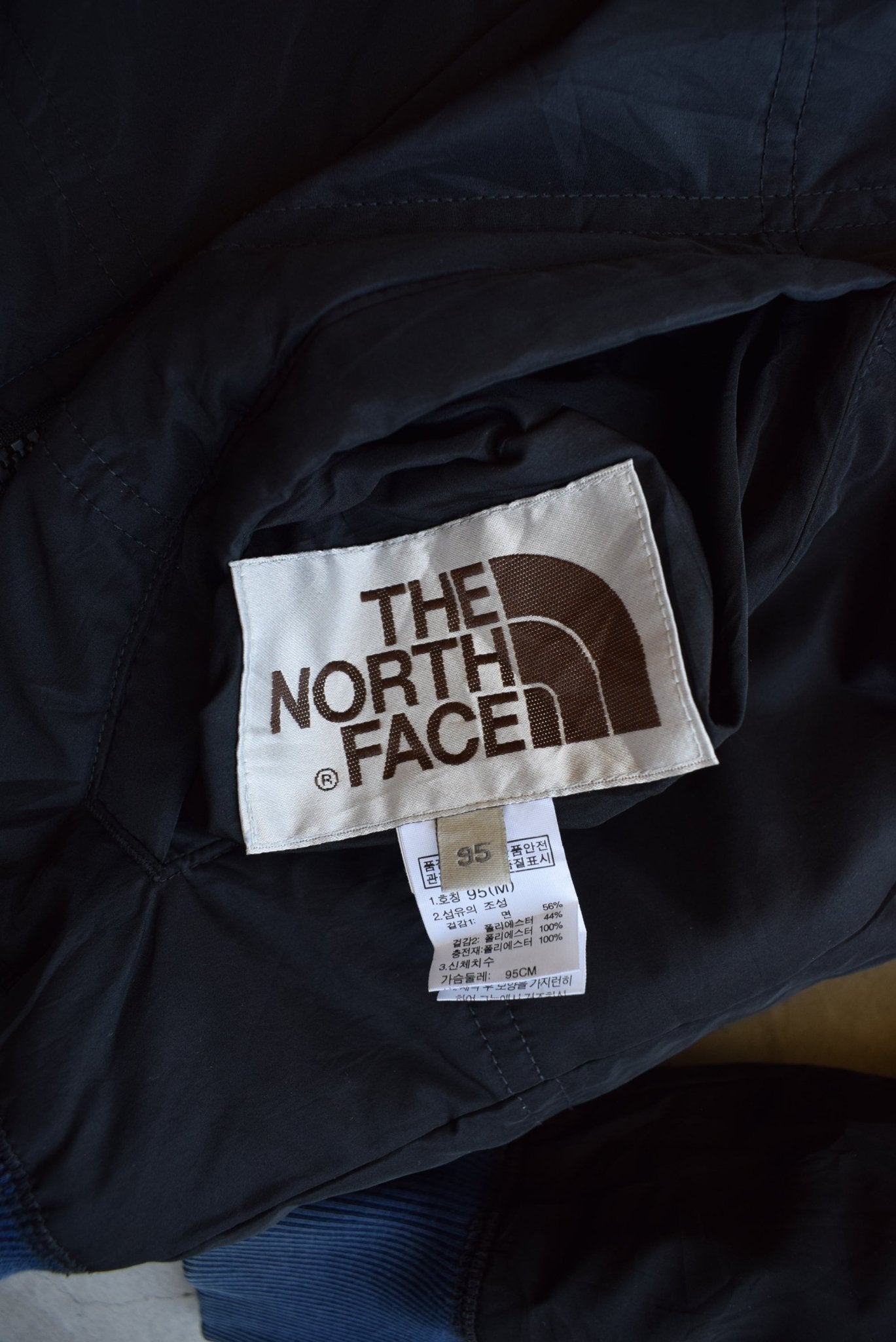 The North Face Navy & Black Embroidered Reversible Jacket — 2000s (S/M) - Retrospective Store