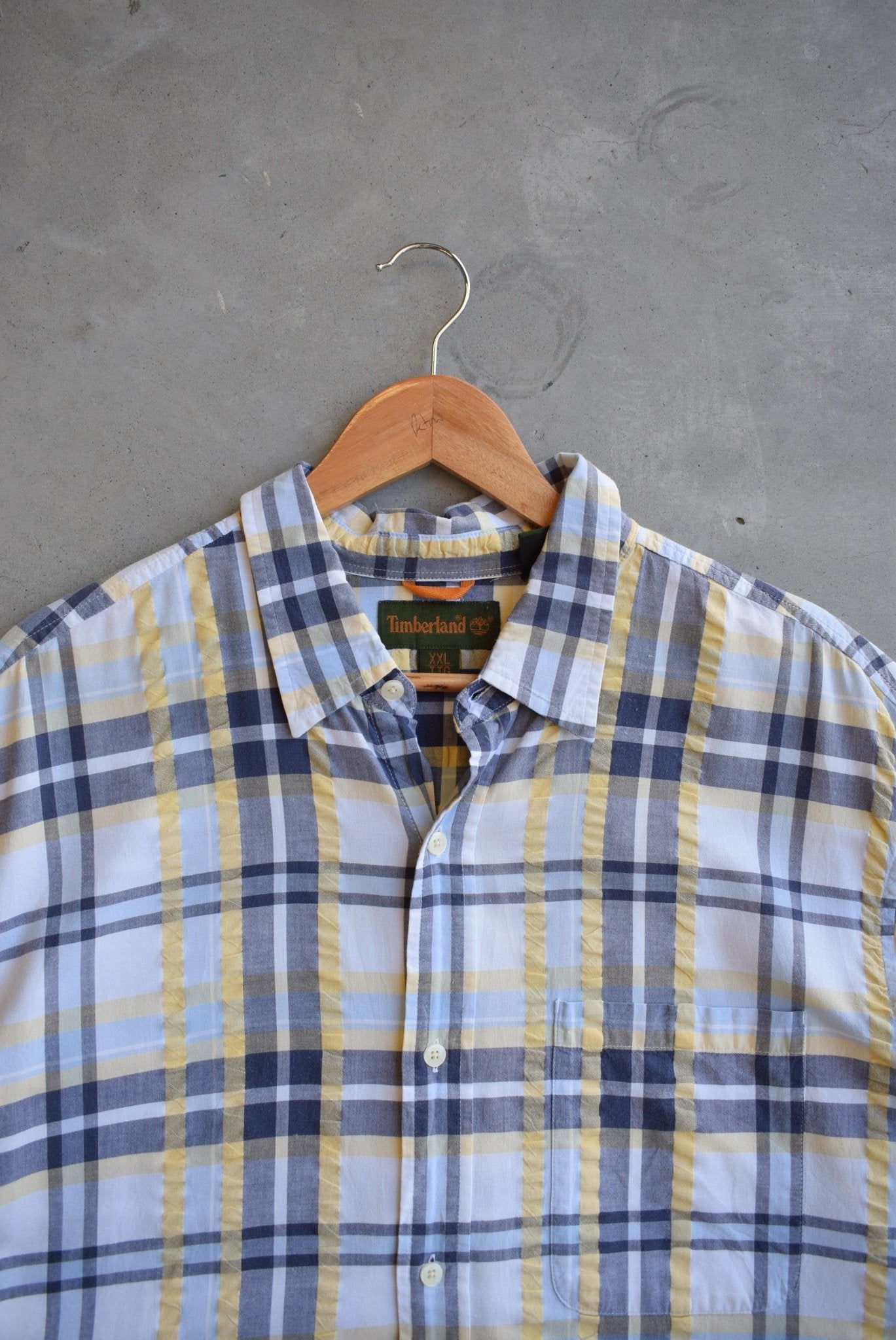 Timberland Cropped Button Up — 2000s (XL/XXL) - Retrospective Store