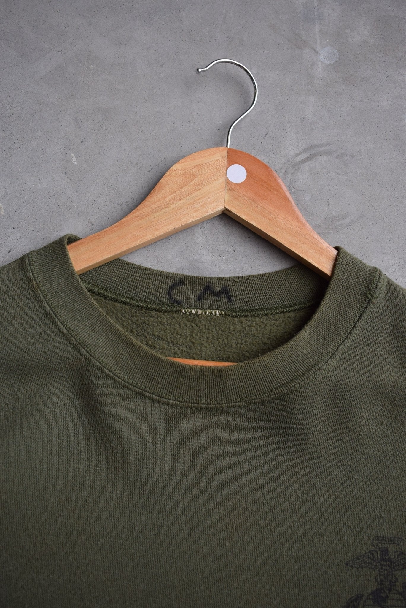 United States Marines Crops Crewneck — 1990s (L) - Retrospective Store