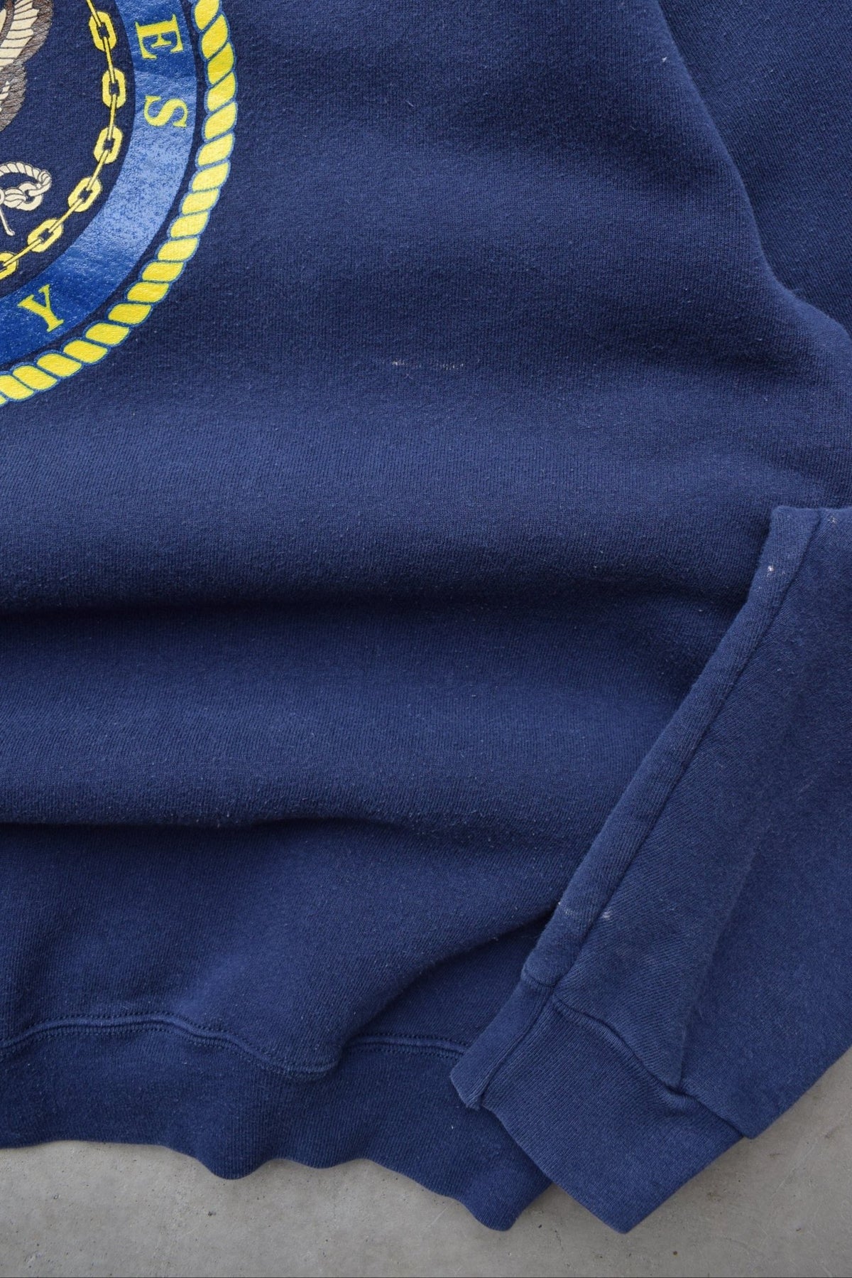 United States Navy Graphic Crewneck — 1990s (L) - Retrospective Store