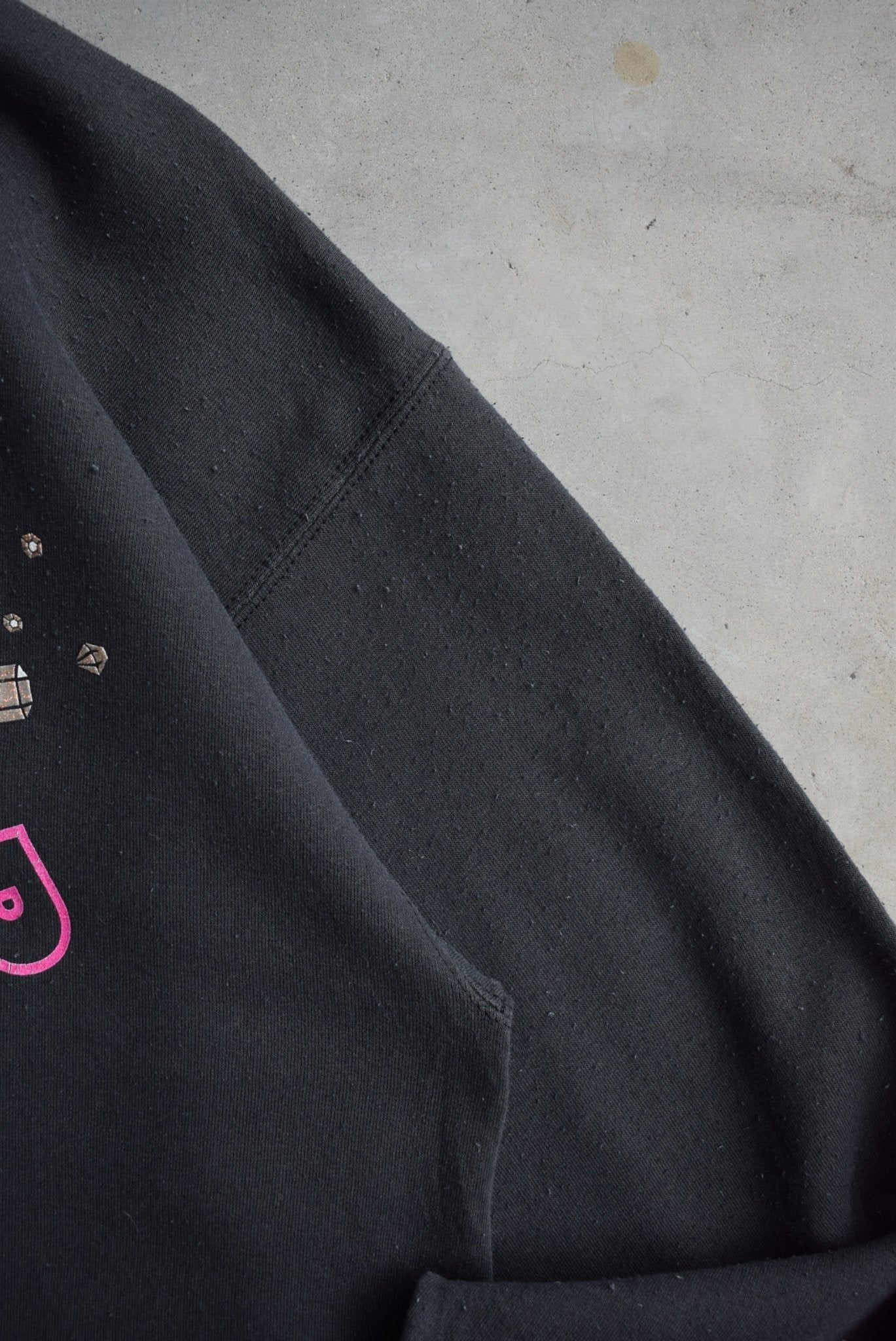Universal Studios x Betty Boop Black Graphic Crewneck — 1998 (M) - Retrospective Store