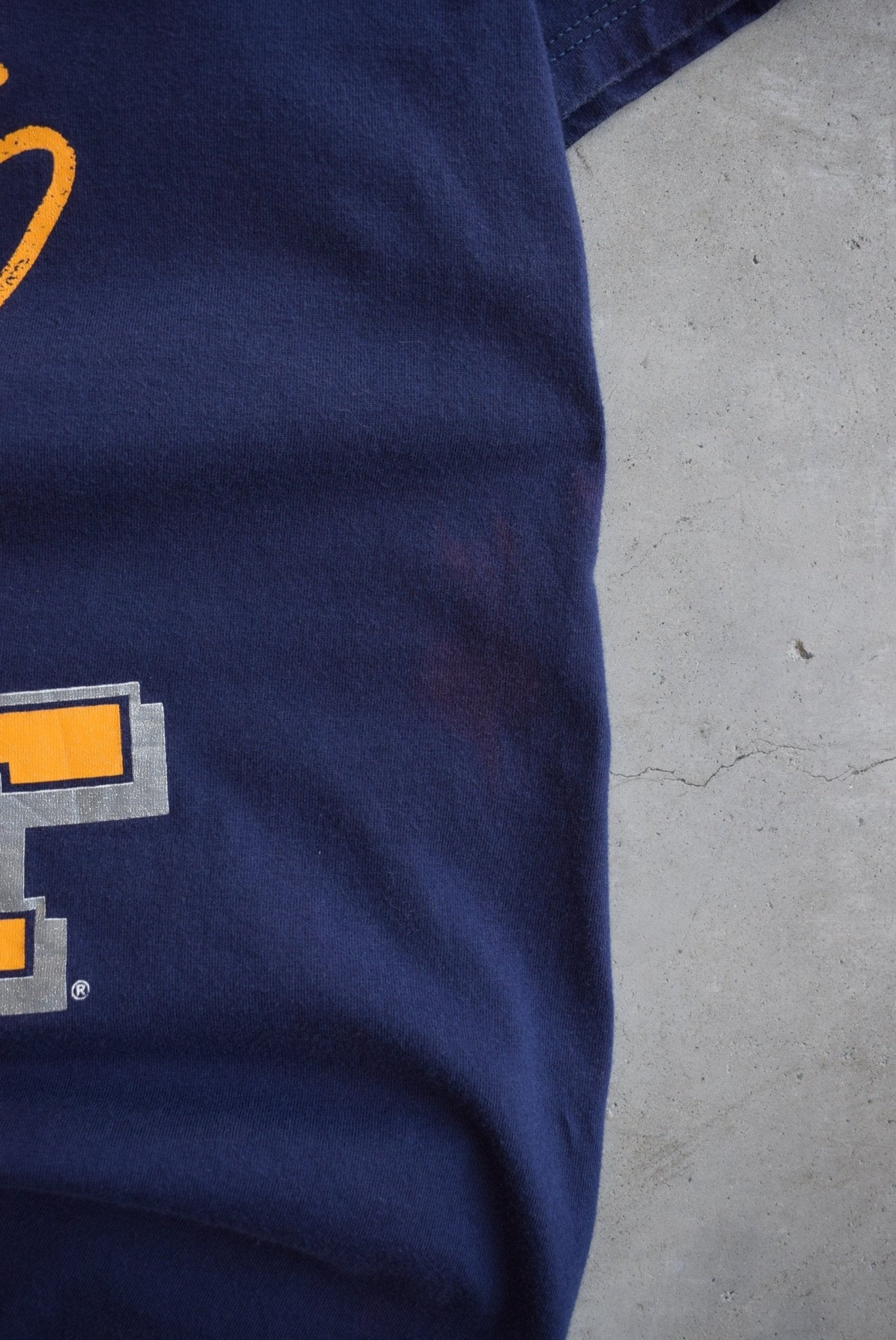 University of Georgia Navy Graphic Tee — 1990s (L) - Retrospective Store