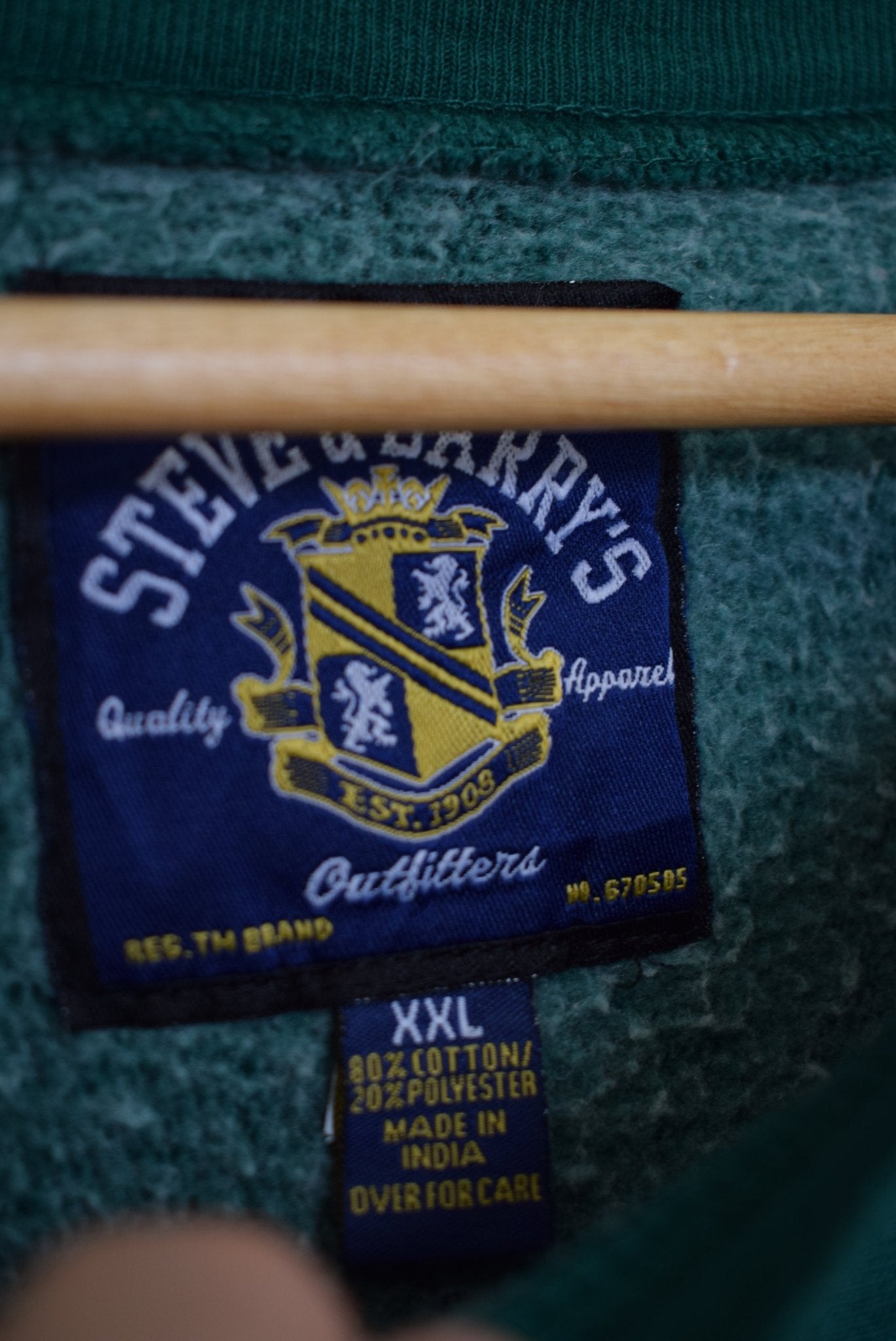 University of Miami Embroidered Crewneck — 2000s (XXL) - Retrospective Store