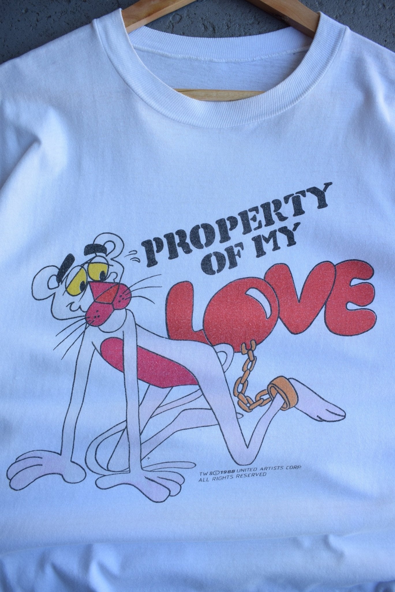 Vintage 1988 Property of my Love Tee (L) - Retrospective Store
