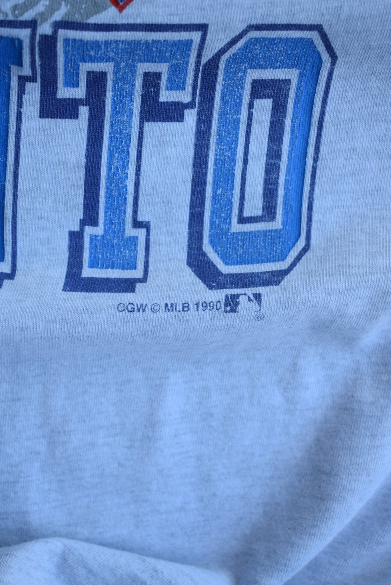 Vintage 1990 MLB Toronto Blue Jays Tee (XL) - Retrospective Store