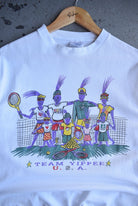 Vintage 1990 Team Yipee USA Tennis Tee (M) - Retrospective Store